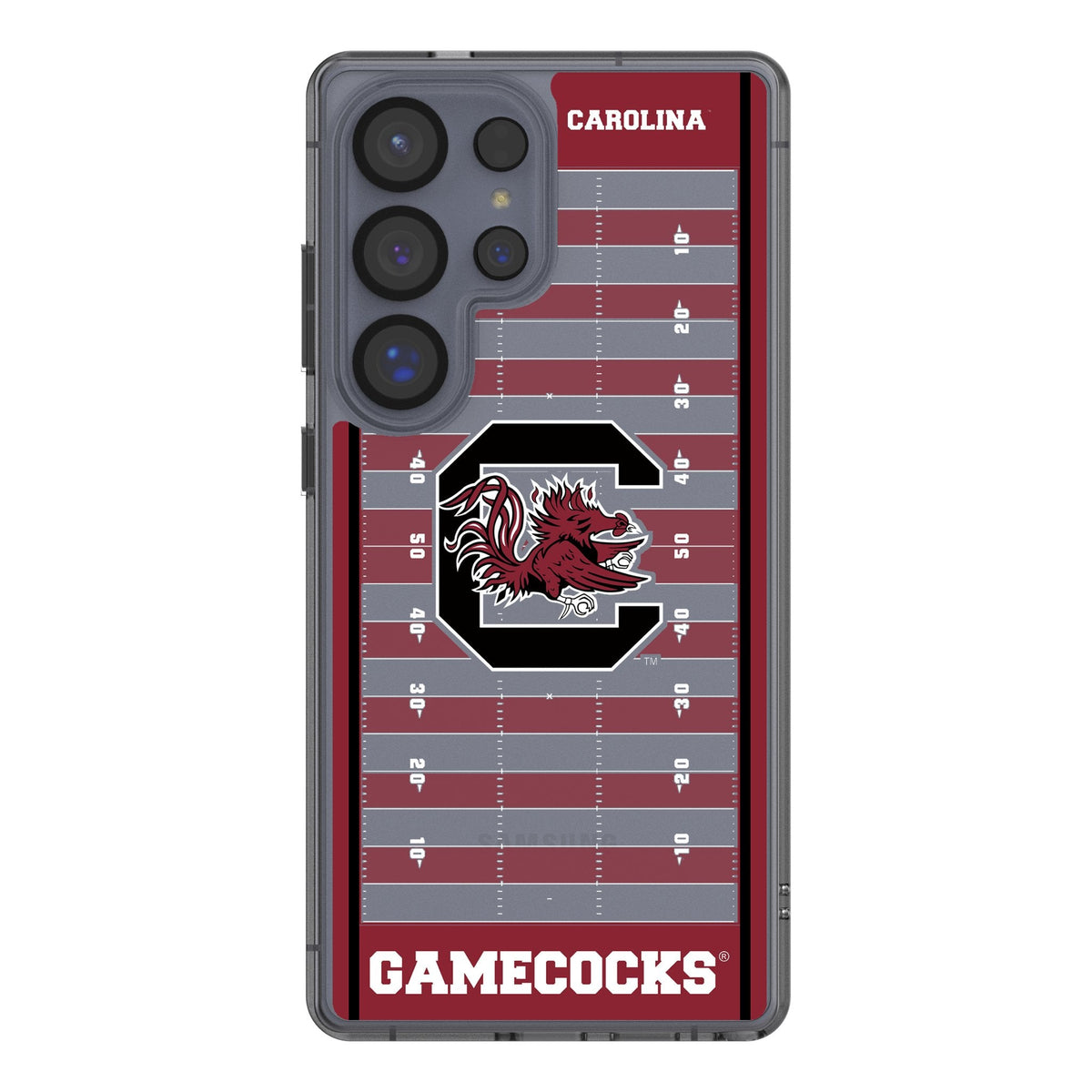 University of South Carolina Gamecocks Field Clear Phone Case for Samsung Galaxy