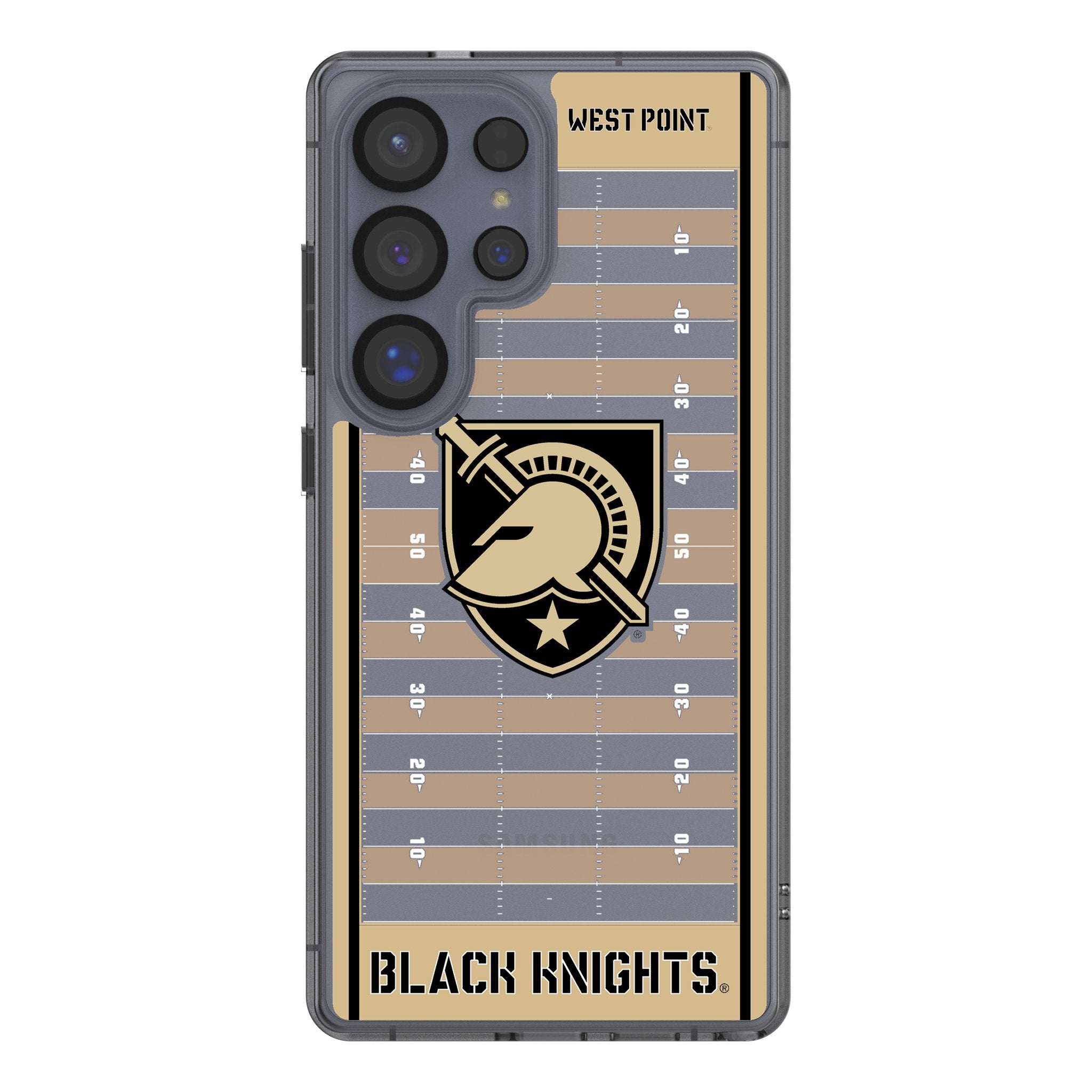 United States Military Academy Black Knights Field Clear Phone Case for Samsung Galaxy 1