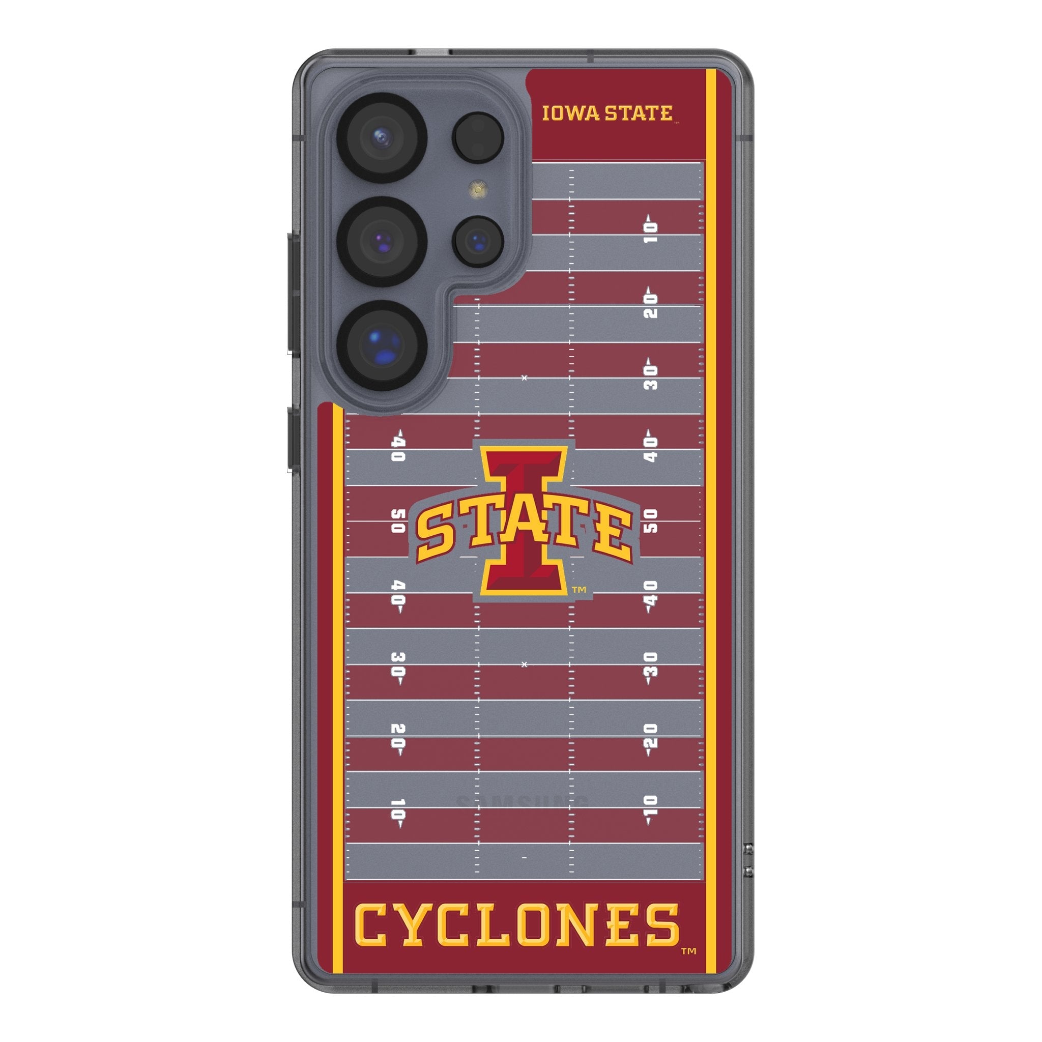 Iowa State University Cyclones Field Clear Phone Case for Samsung Galaxy 1