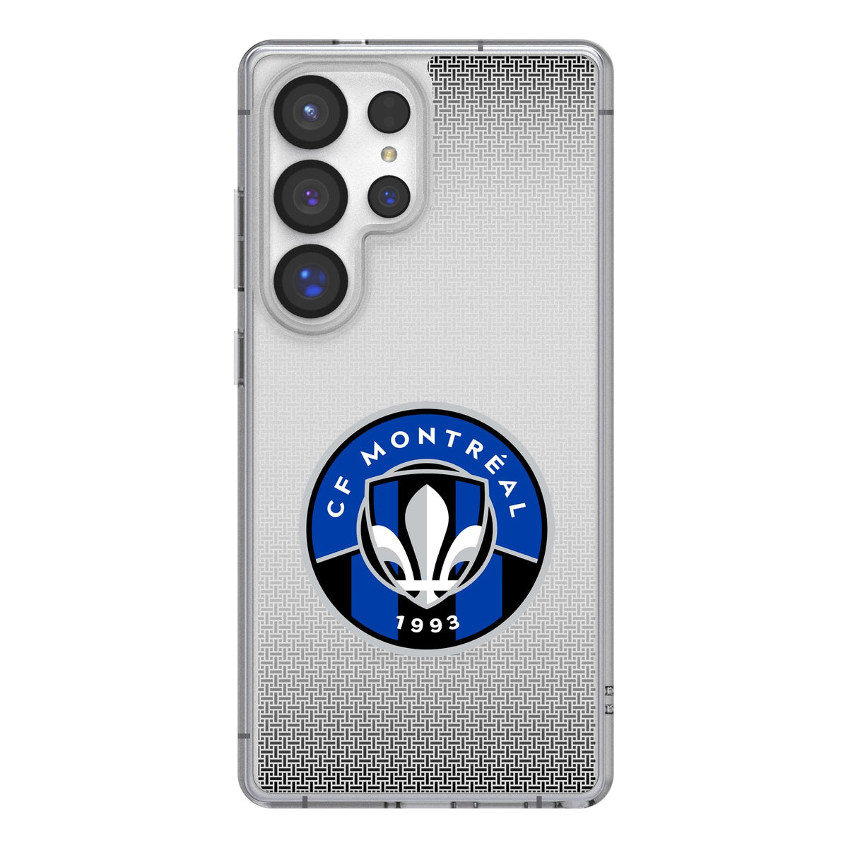 CF Montreal Linen Clear Phone Case for Samsung Galaxy