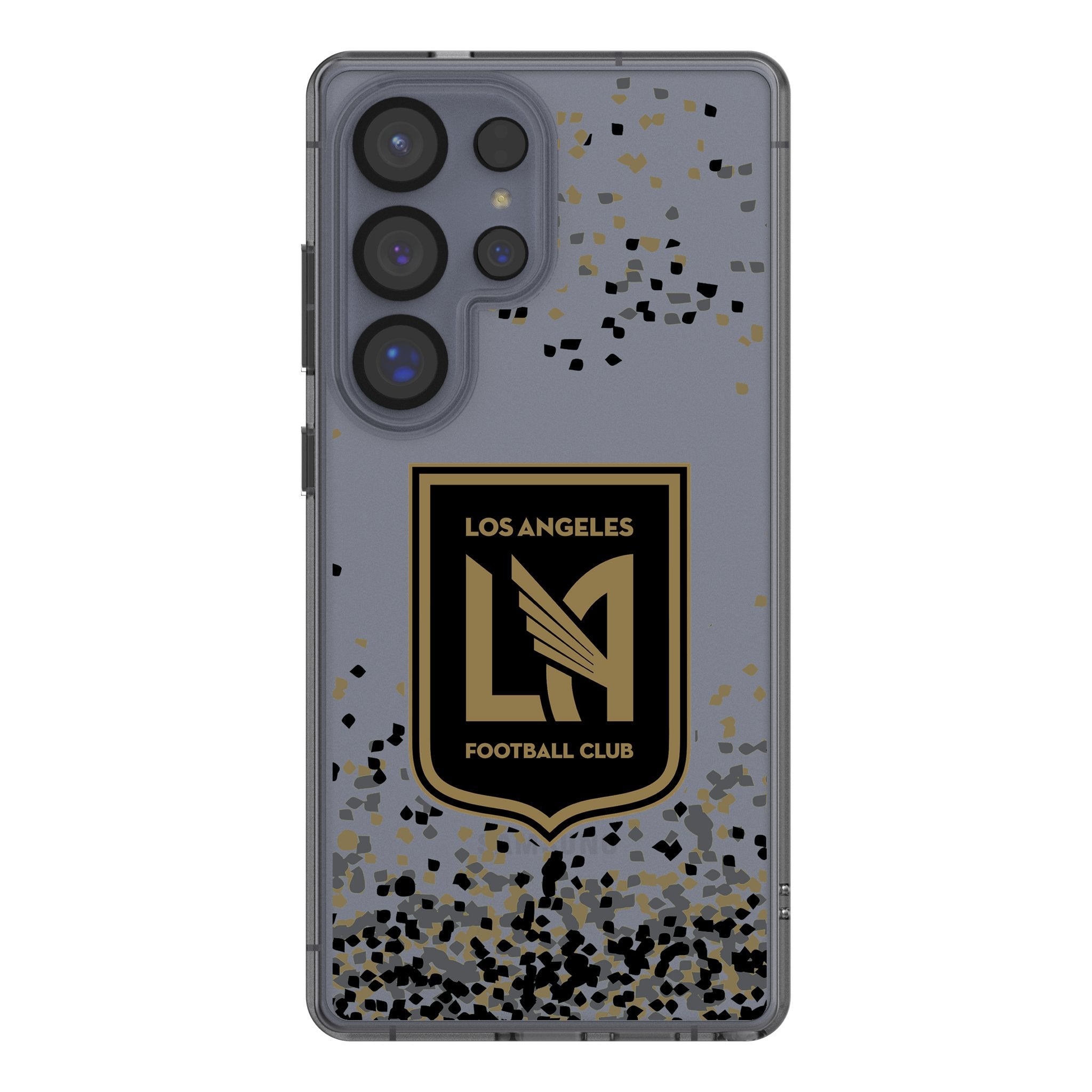 Los Angeles Football Club Confetti Clear Phone Case for Samsung Galaxy