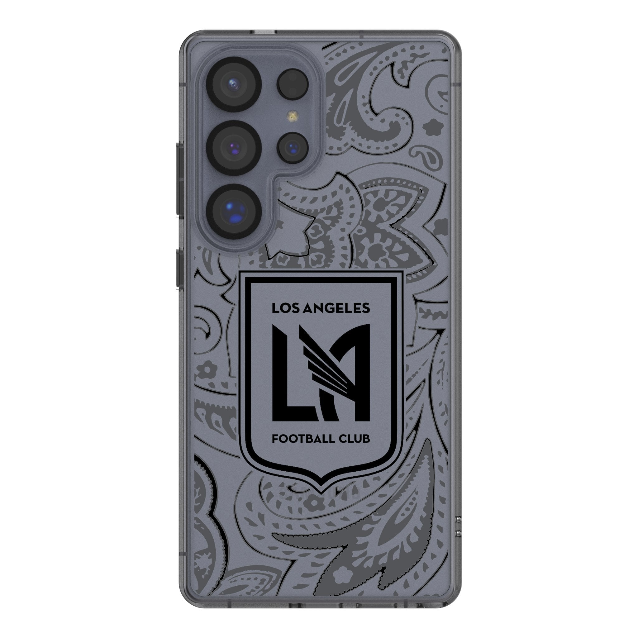 Los Angeles Football Club Paisley Clear Phone Case for Samsung Galaxy
