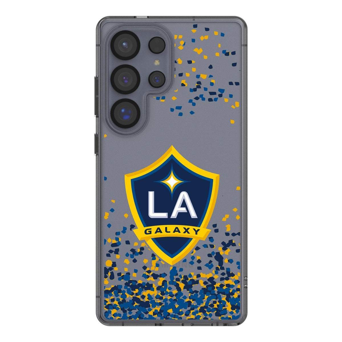 LA Galaxy Confetti Clear Phone Case for Samsung Galaxy