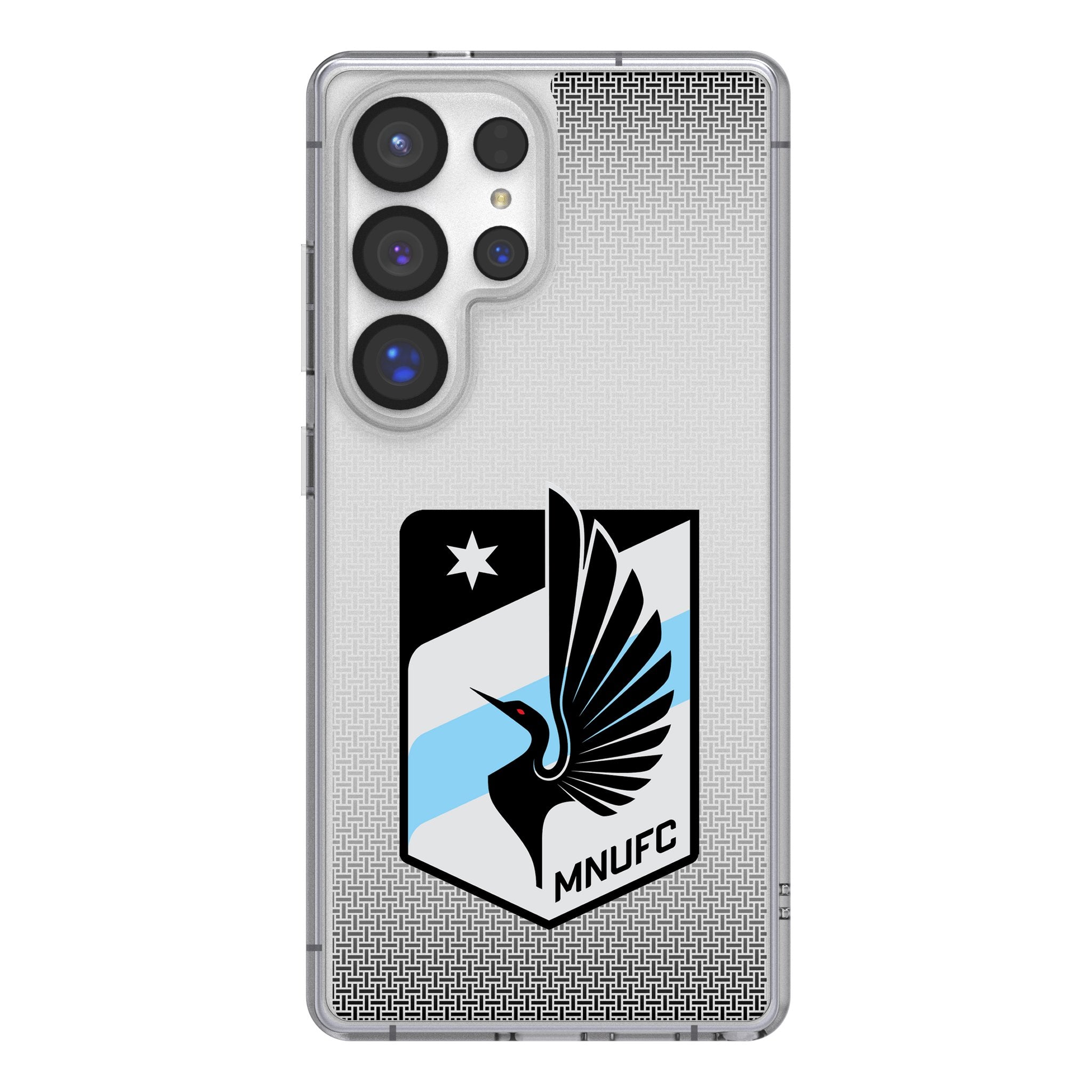 Minnesota United FC Linen Clear Phone Case for Samsung Galaxy
