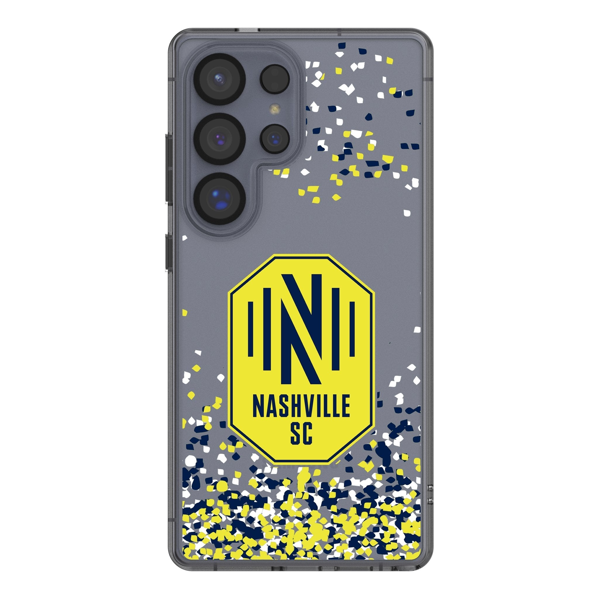 Nashville SC Confetti Clear Phone Case for Samsung Galaxy