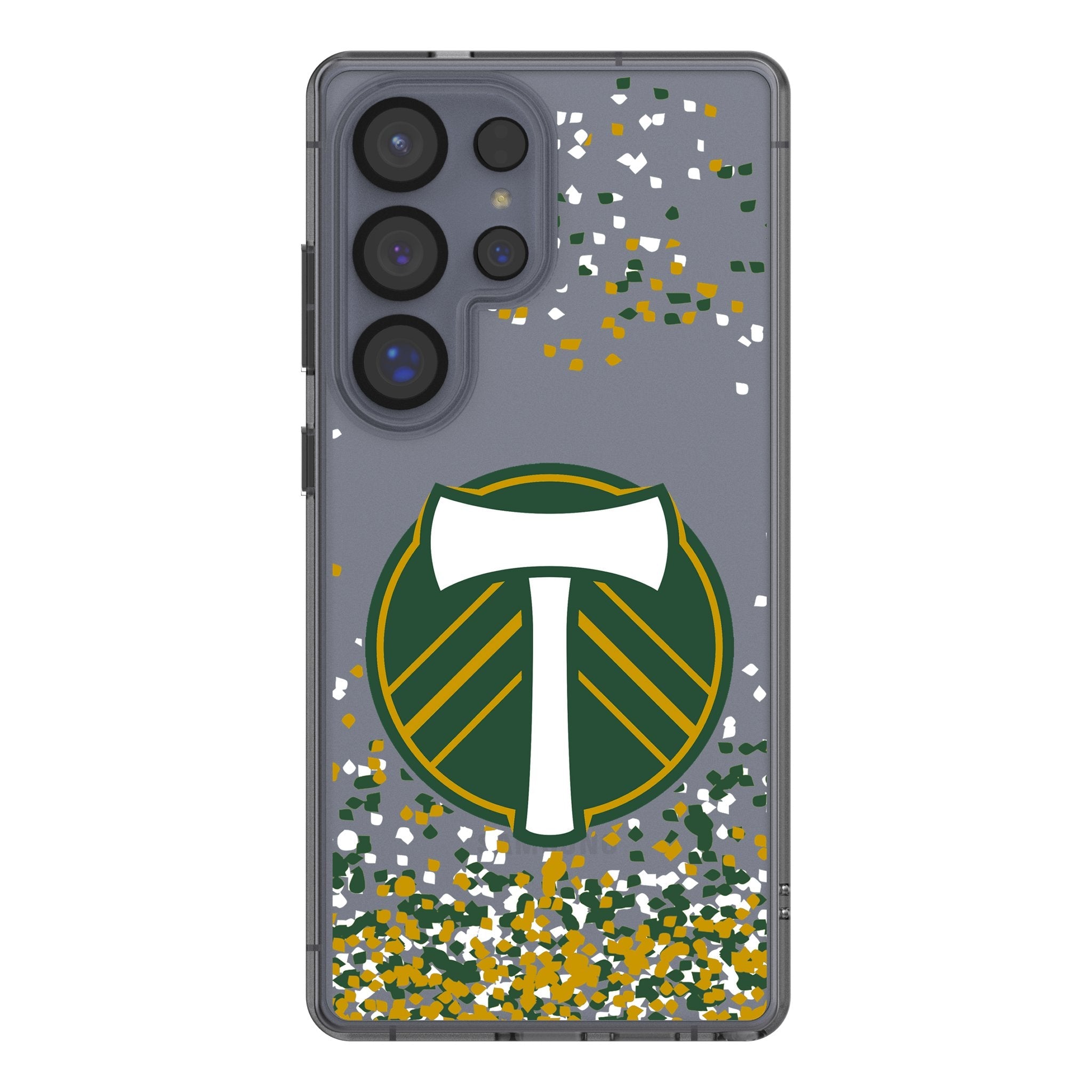Portland Timbers Confetti Clear Phone Case for Samsung Galaxy