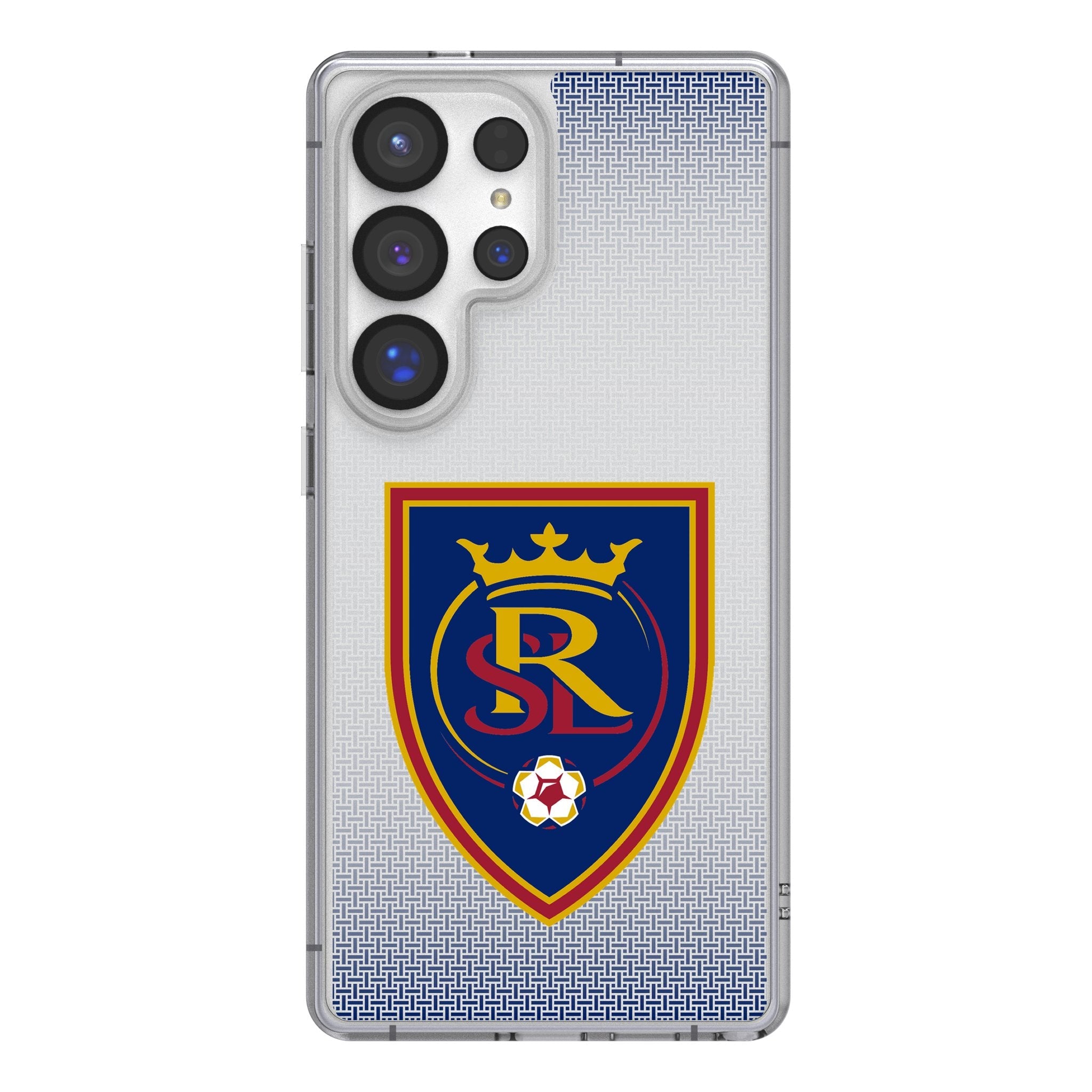 Real Salt Lake Linen Clear Phone Case for Samsung Galaxy 1