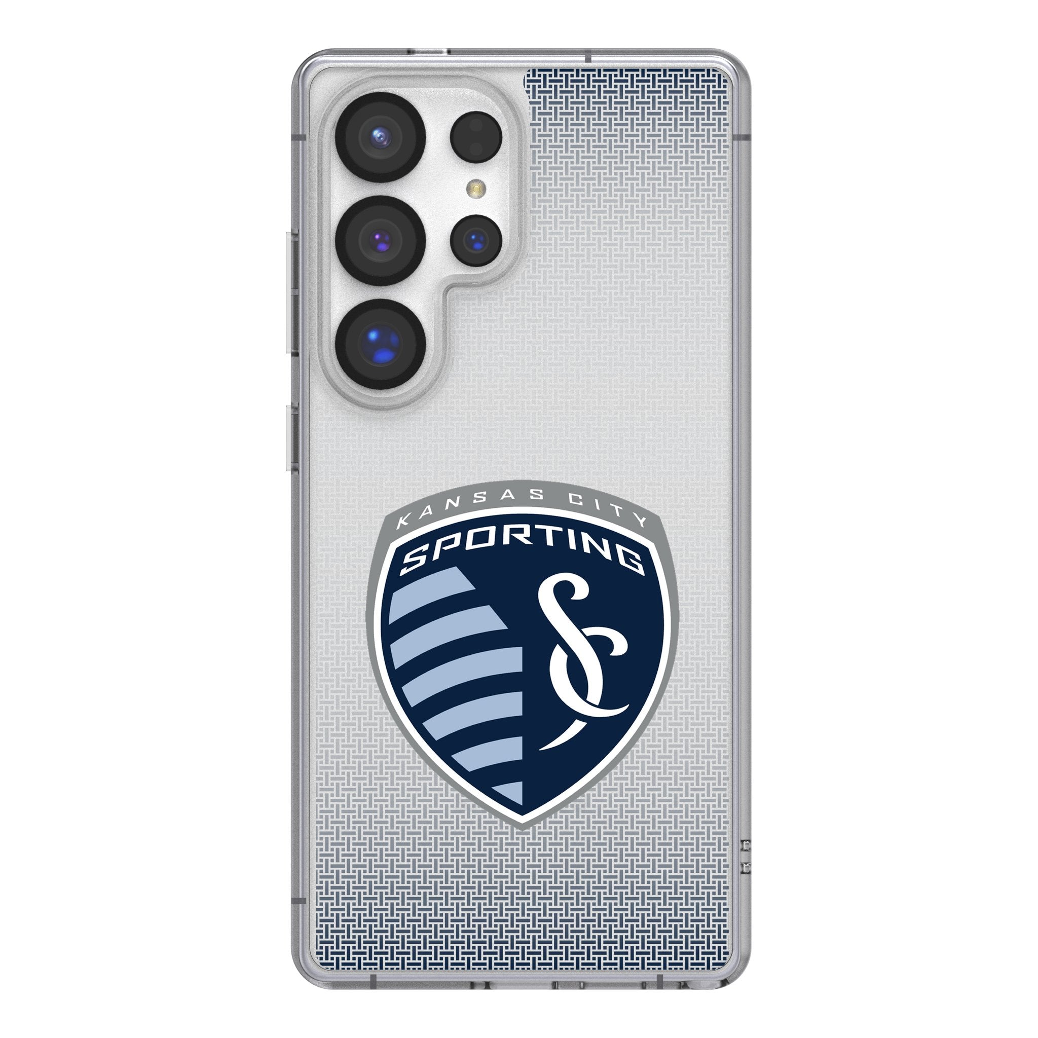 Sporting Kansas City Linen Clear Phone Case for Samsung Galaxy
