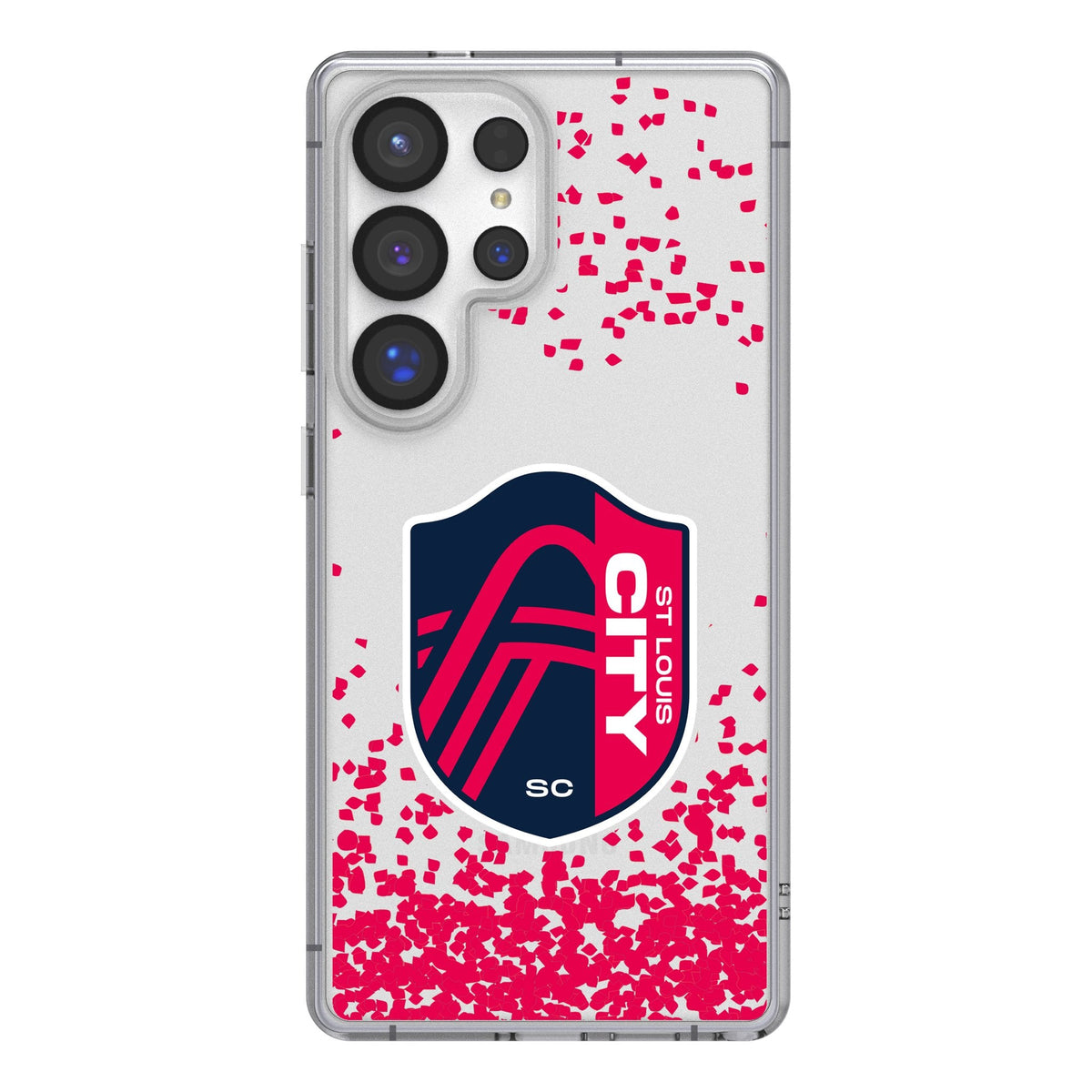 St. Louis CITY SC Confetti Clear Phone Case for Samsung Galaxy