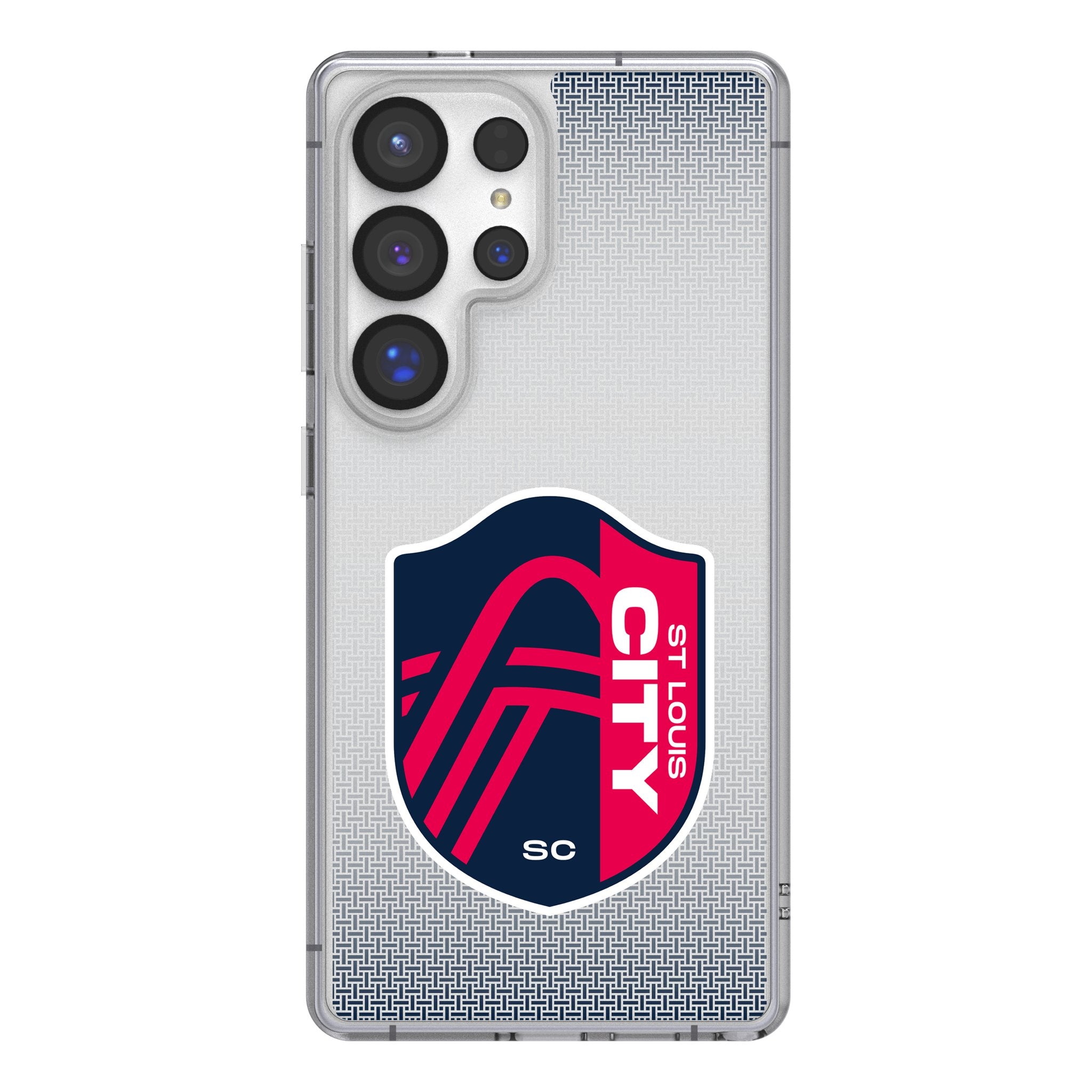 St. Louis CITY SC Linen Clear Phone Case for Samsung Galaxy
