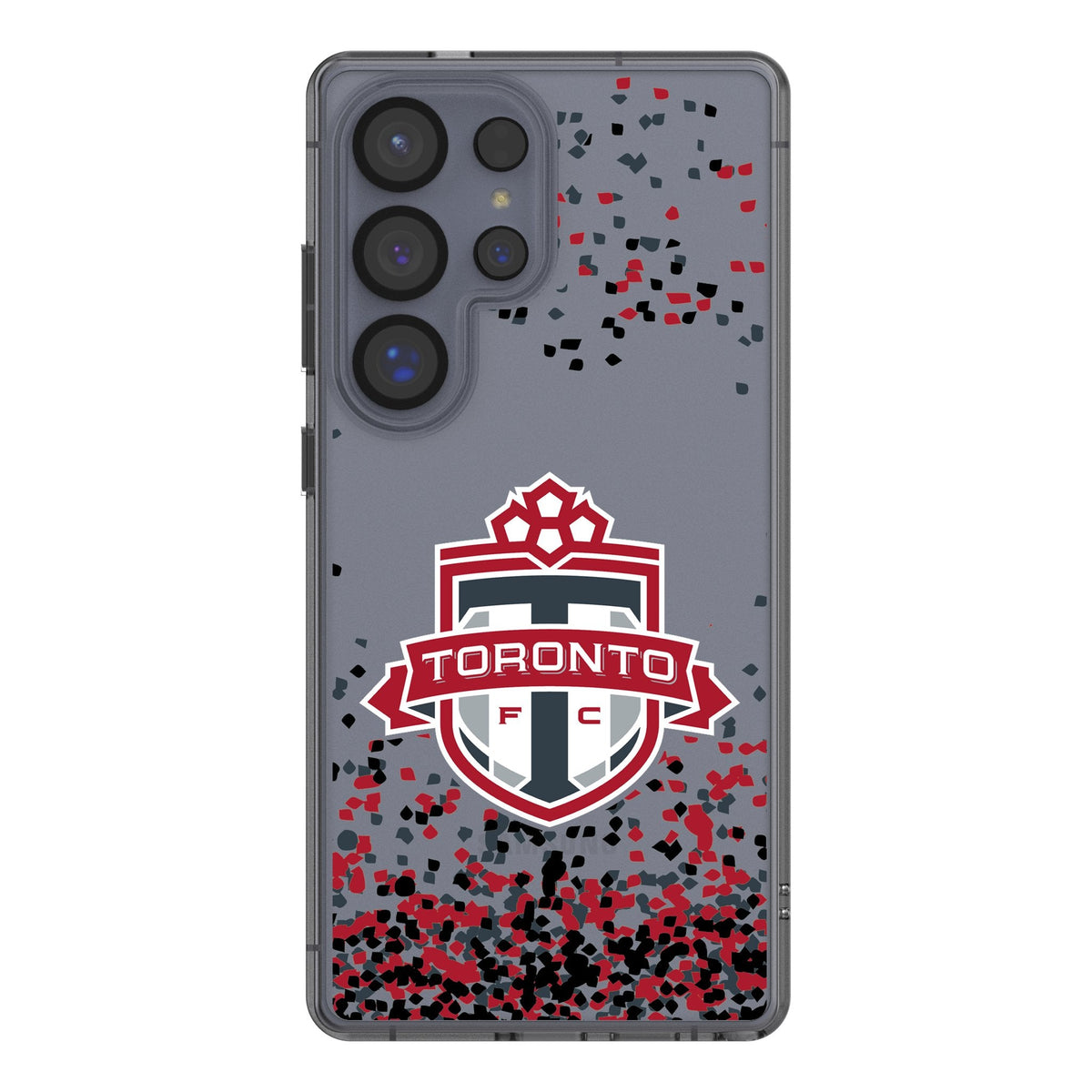 Toronto FC Confetti Clear Phone Case for Samsung Galaxy
