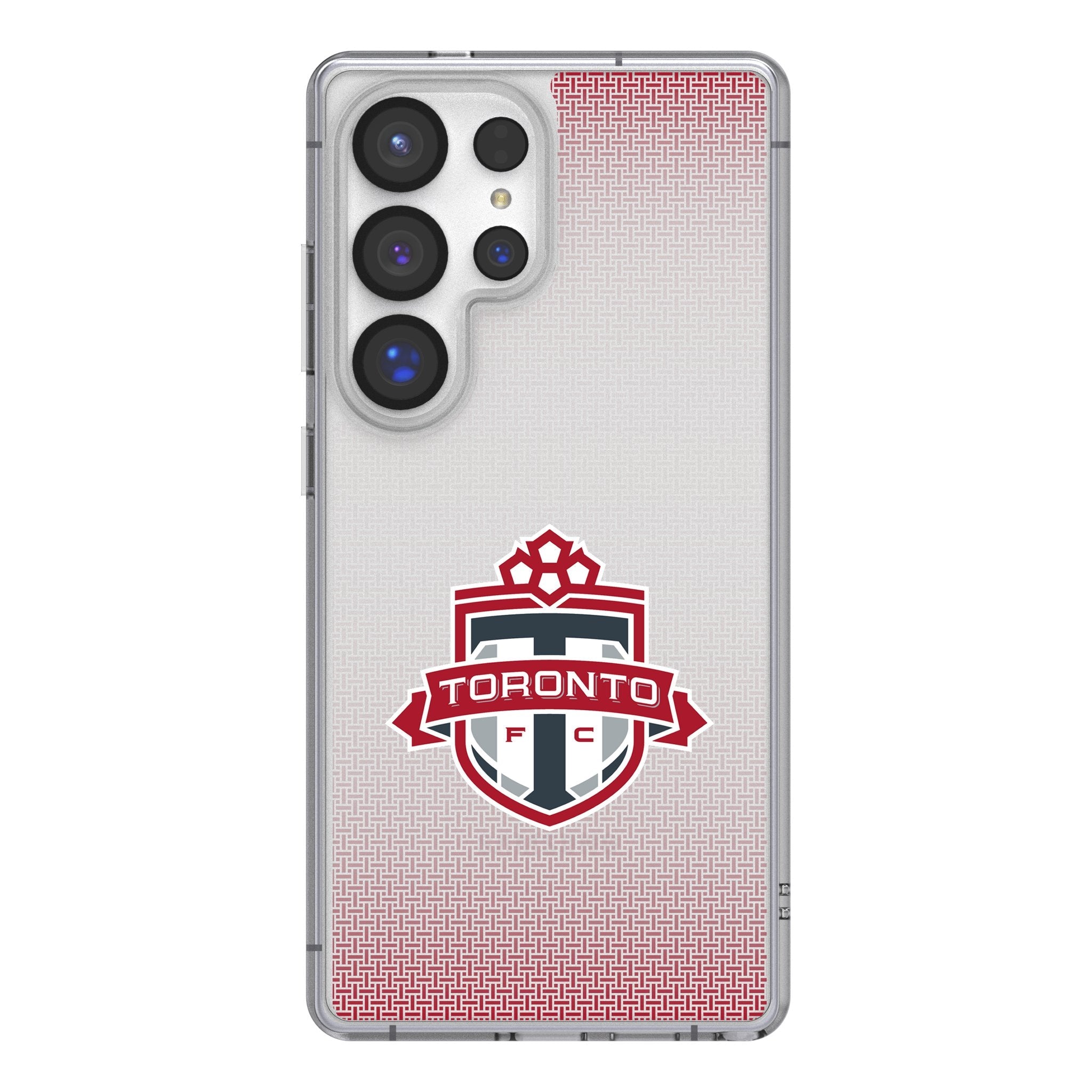 Toronto FC Linen Clear Phone Case for Samsung Galaxy