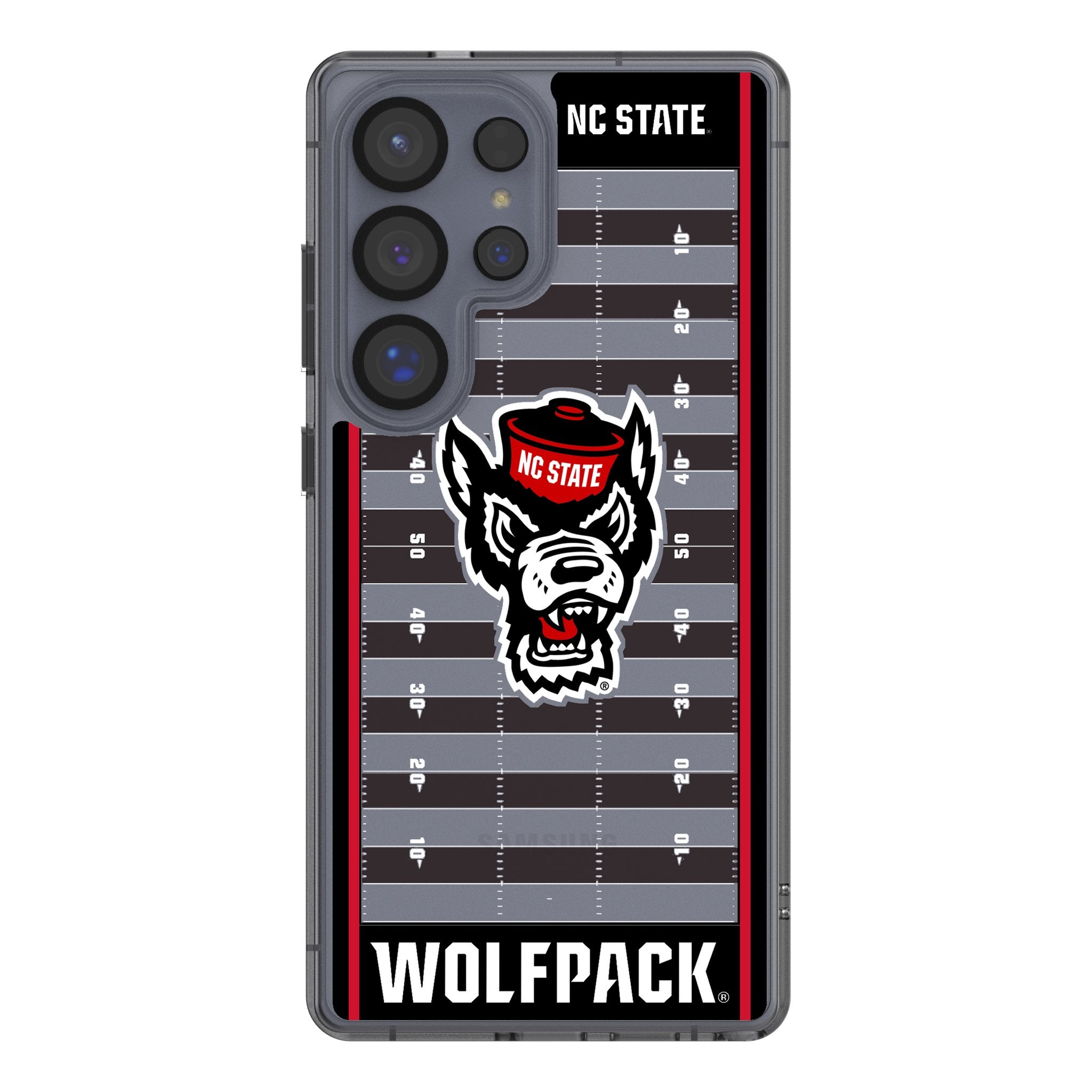 North Carolina State University Wolfpack Field Clear Phone Case for Samsung Galaxy