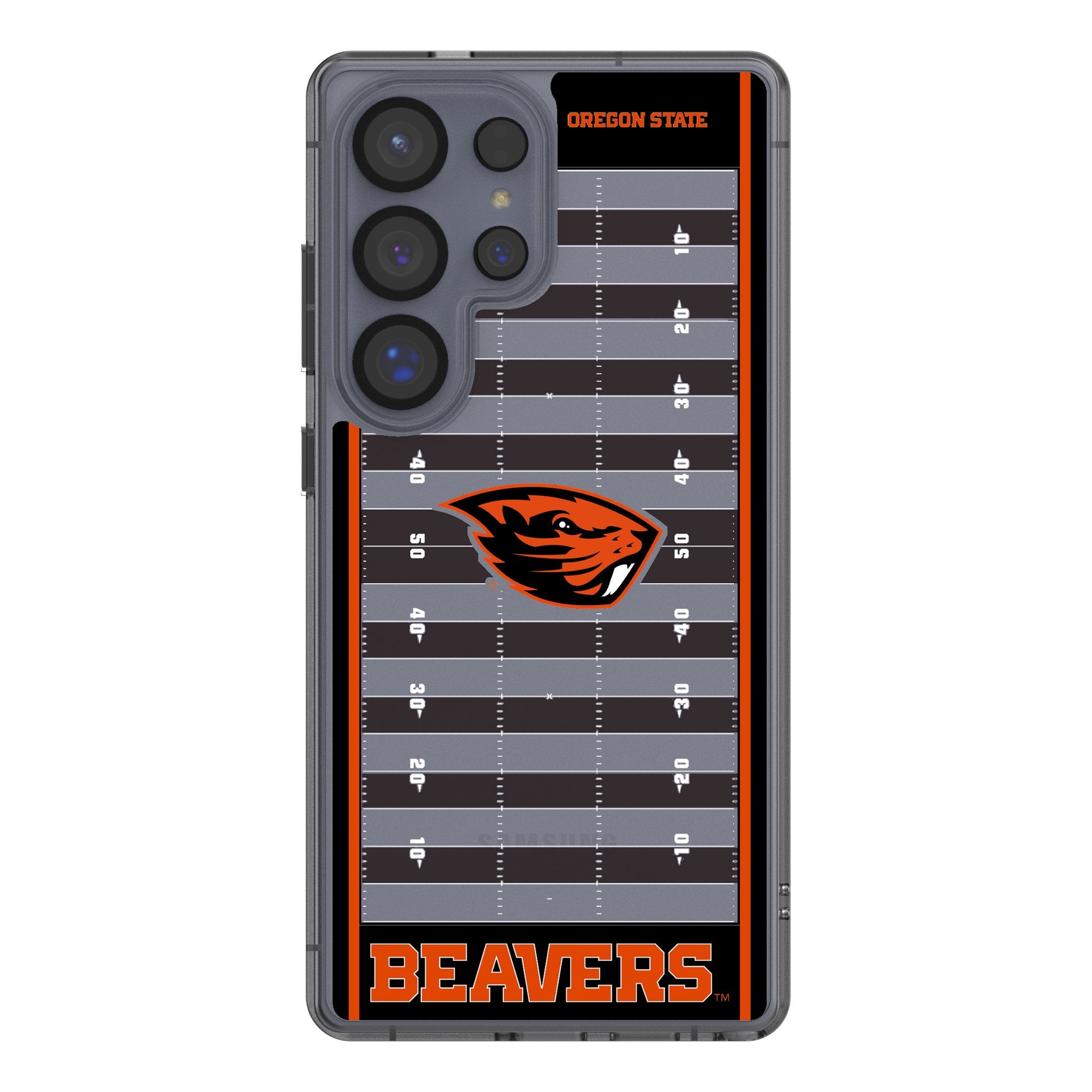 Oregon State University Beavers Field Clear Phone Case for Samsung Galaxy