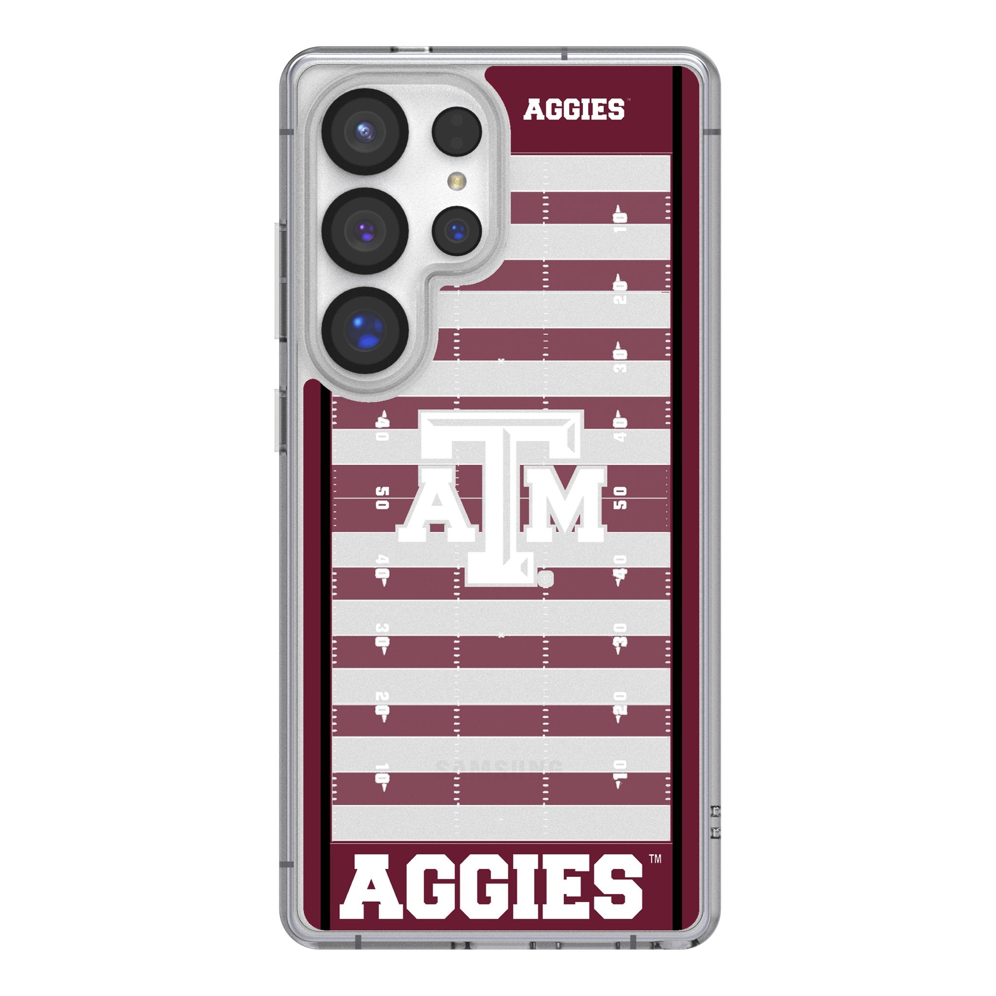 Texas A&M University Aggies Field Clear Phone Case for Samsung Galaxy
