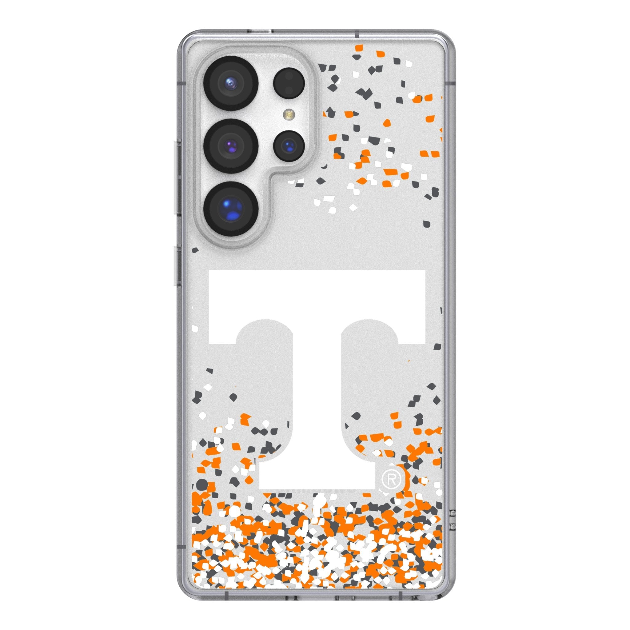 University of Tennessee Volunteers Confetti Clear Phone Case for Samsung Galaxy
