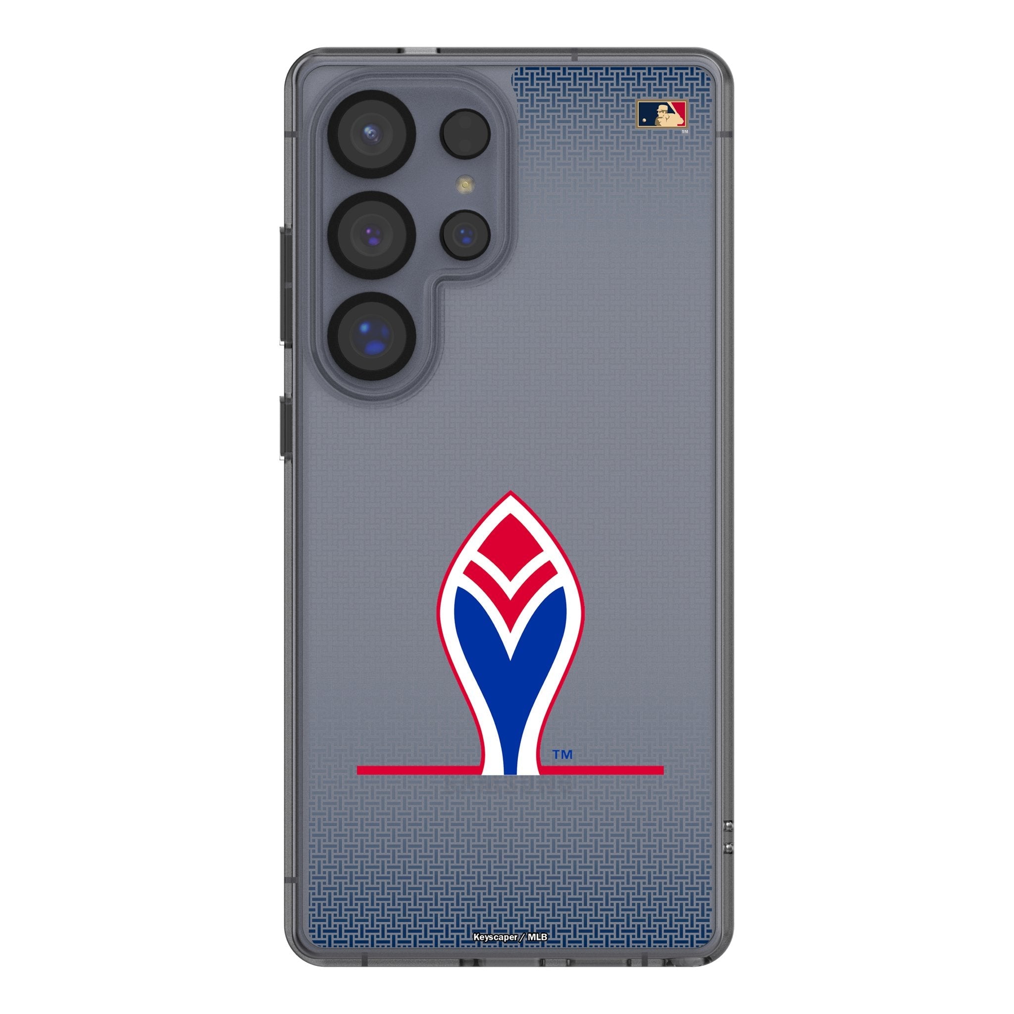 Atlanta Braves 1972-1975 - Cooperstown Collection Linen Clear Phone Case for Samsung Galaxy