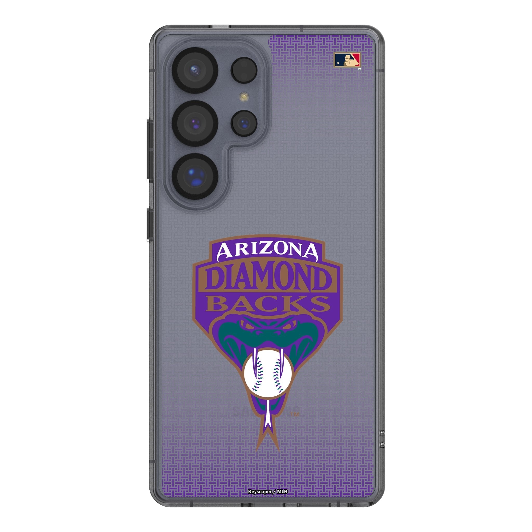Arizona Diamondbacks 1999-2006 - Cooperstown Collection Linen Clear Phone Case for Samsung Galaxy