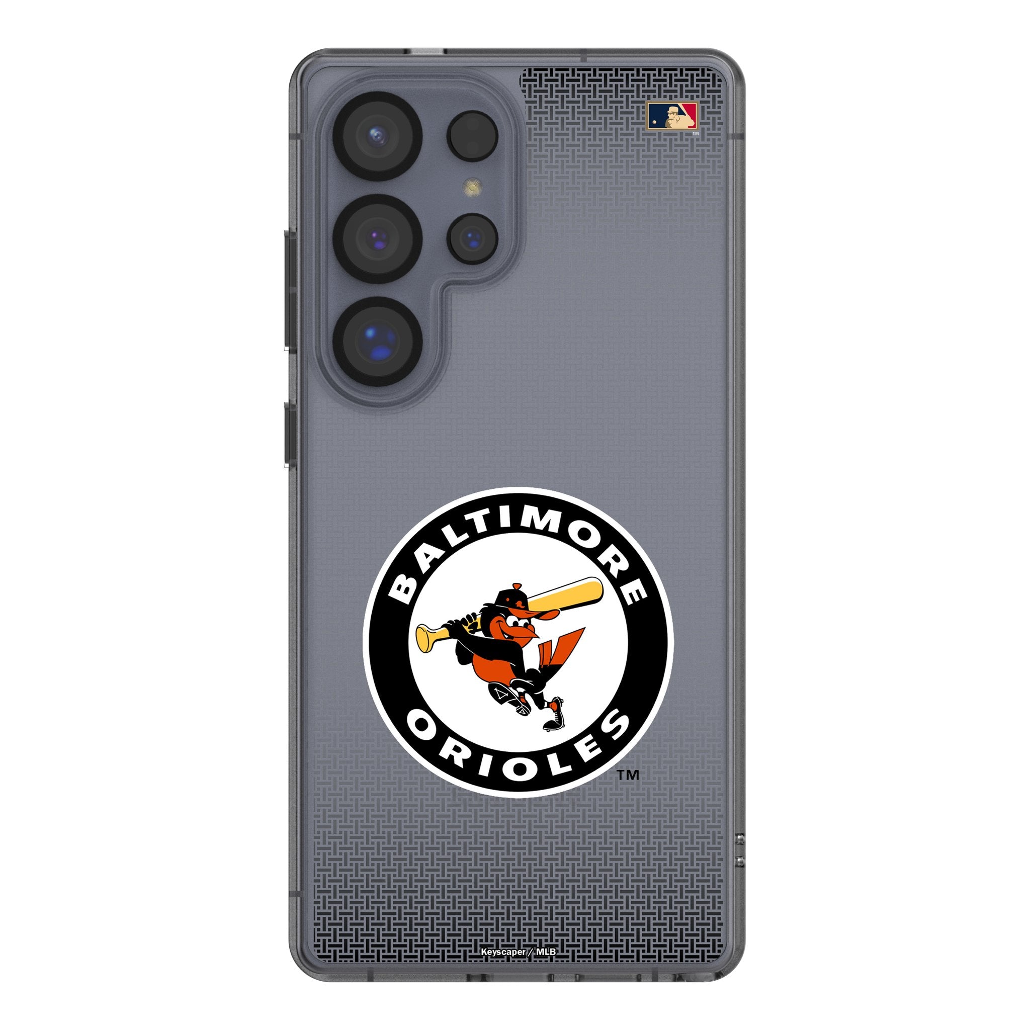 Baltimore Orioles 1966-1969 - Cooperstown Collection Linen Clear Phone Case for Samsung Galaxy