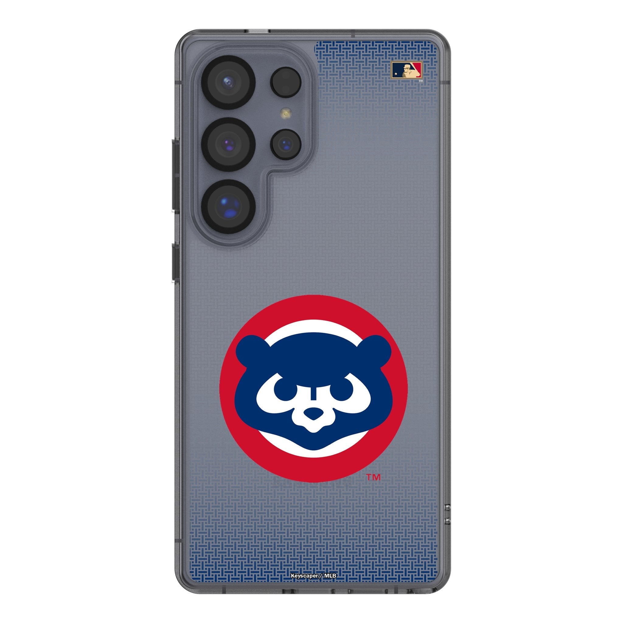 Chicago Cubs Home 1979-1993 - Cooperstown Collection Linen Clear Phone Case for Samsung Galaxy 1