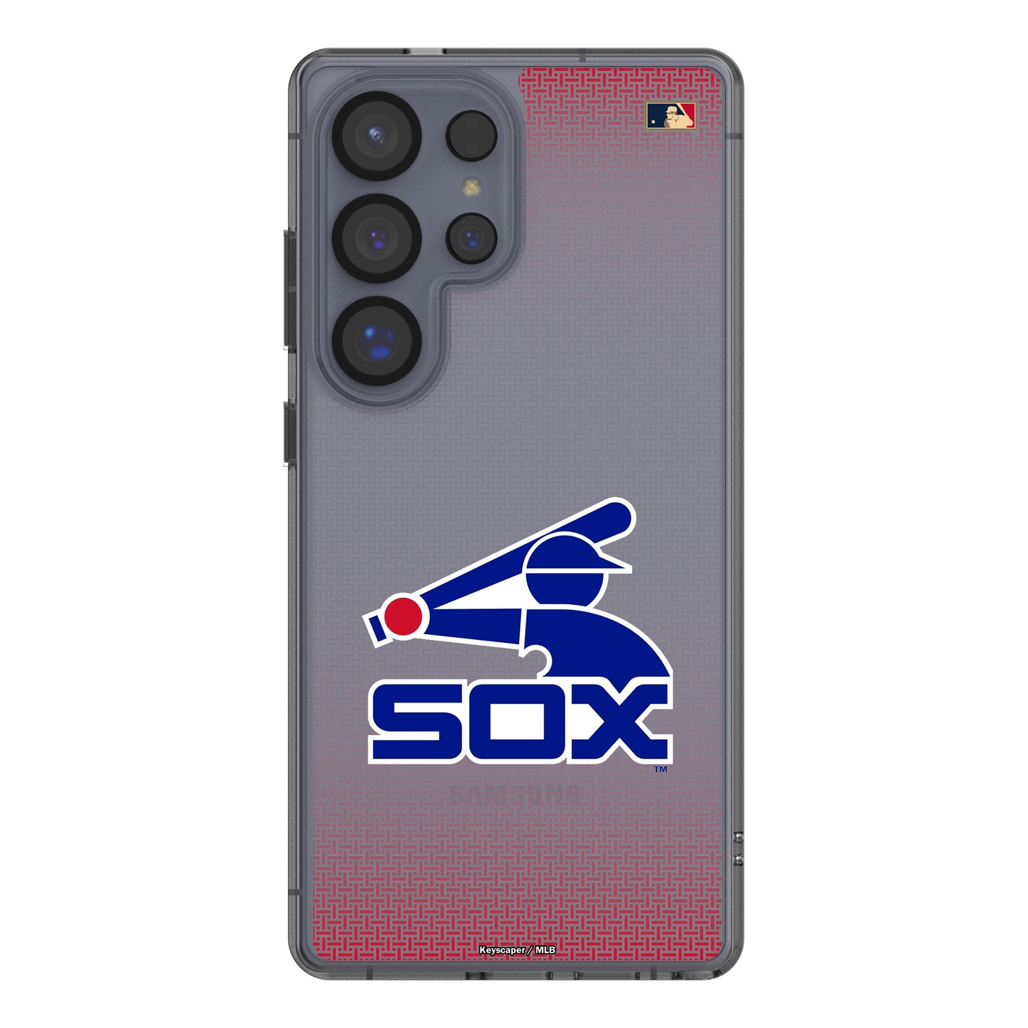 Chicago White Sox 1976-1981 - Cooperstown Collection Linen Clear Phone Case for Samsung Galaxy 1