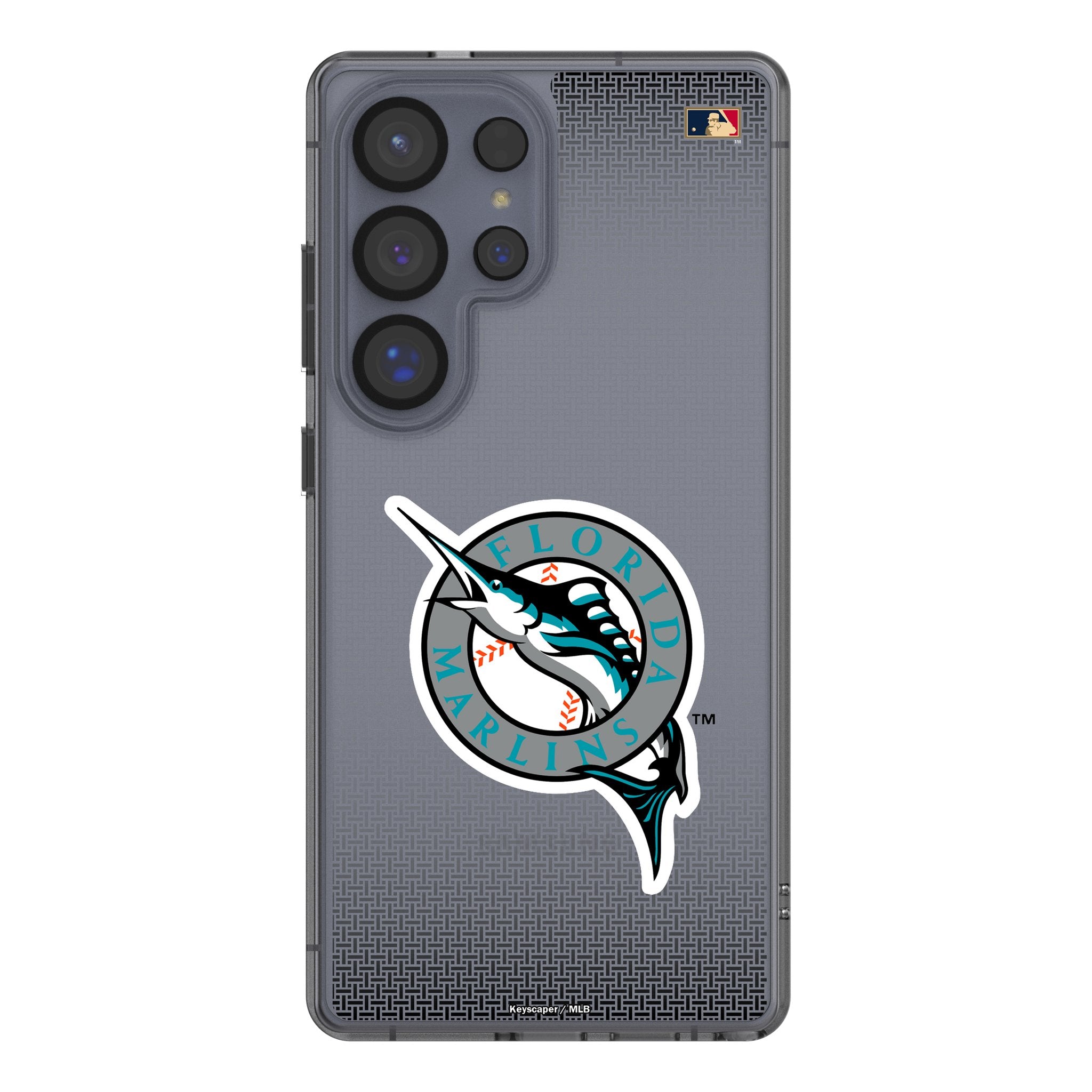 Miami Marlins 1993-2011 - Cooperstown Collection Linen Clear Phone Case for Samsung Galaxy 1