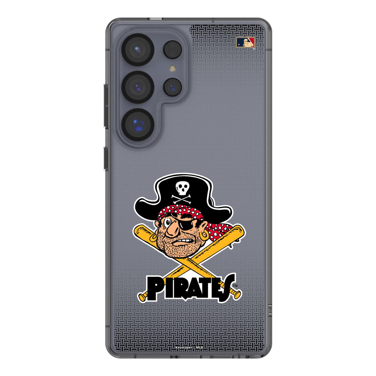 Pittsburgh Pirates 1958-1966 - Cooperstown Collection Linen Clear Phone Case for Samsung Galaxy 1