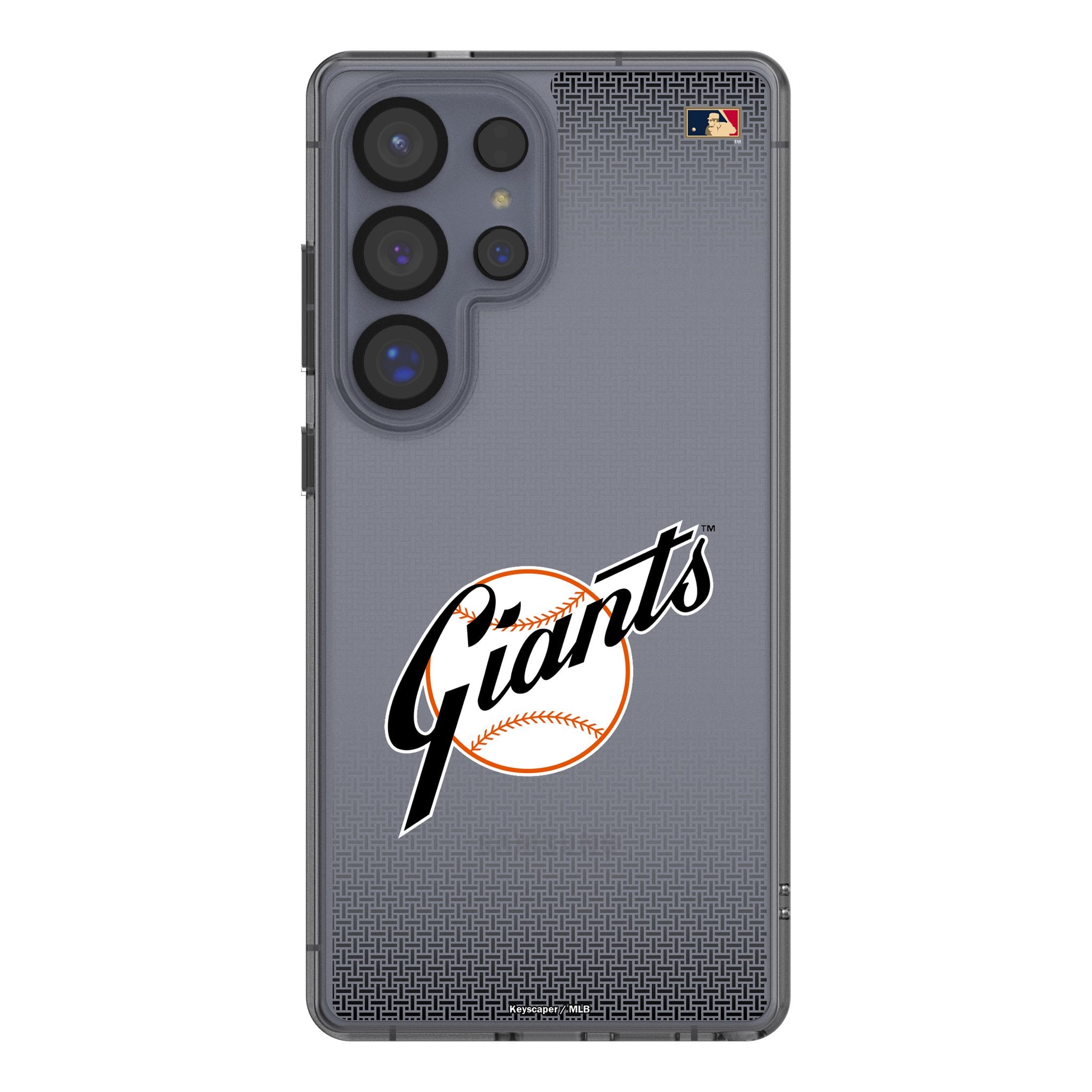 San Francisco Giants 1958-1967 - Cooperstown Collection Linen Clear Phone Case for Samsung Galaxy