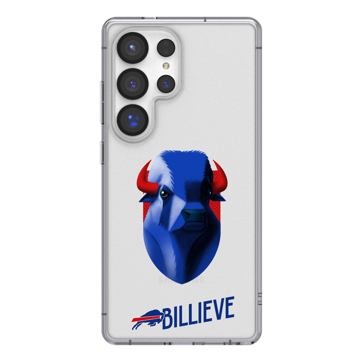 Buffalo Bills 2024 Edition Clear Phone Case for Samsung Galaxy