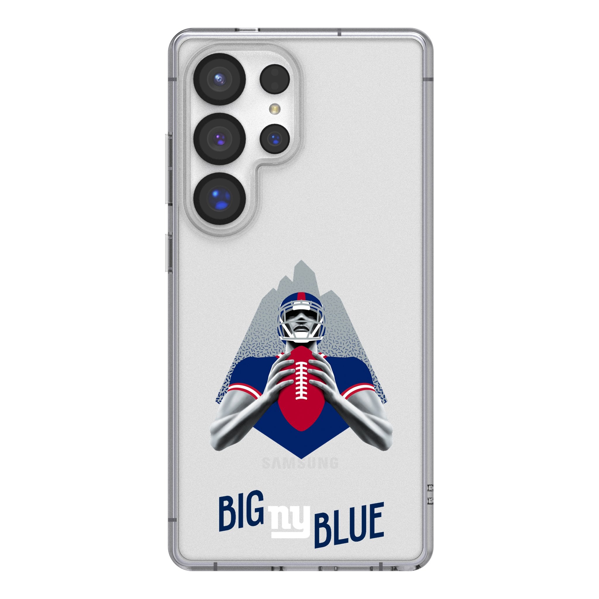 New York Giants 2024 Edition Clear Phone Case for Samsung Galaxy 1