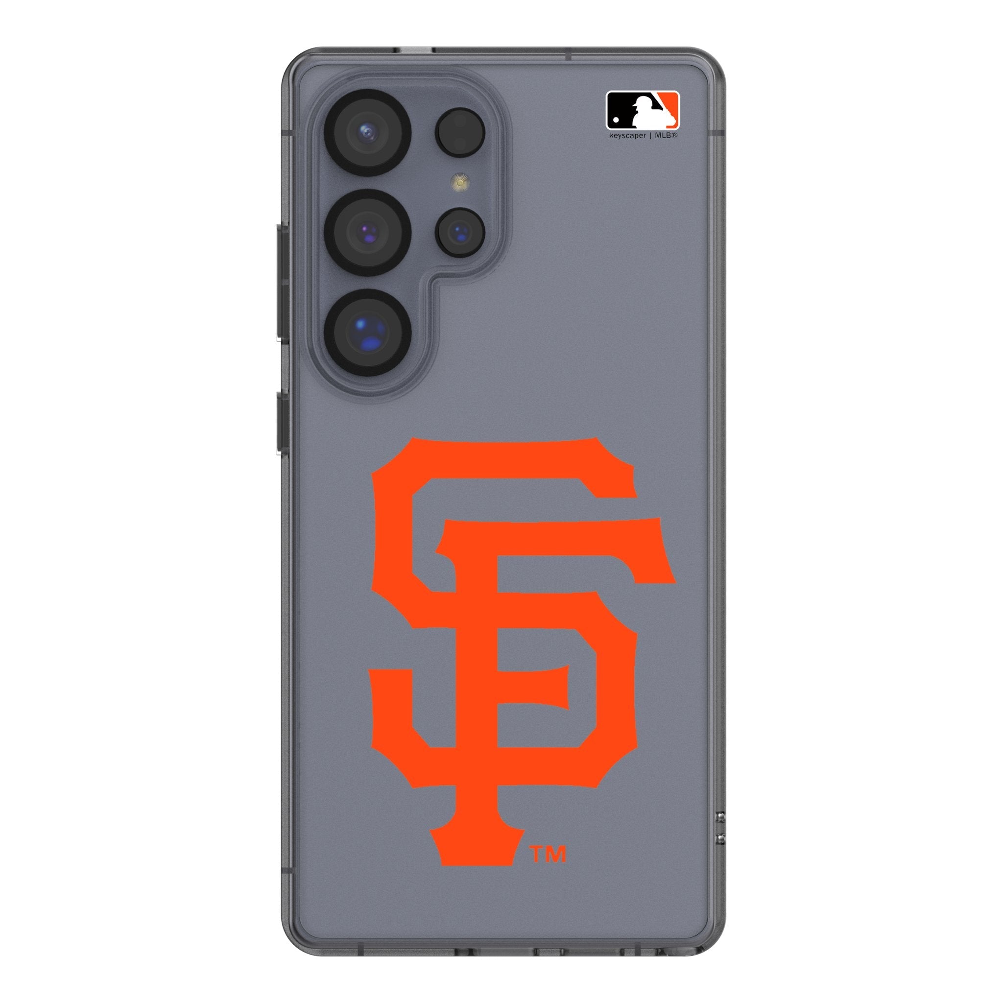 San Francisco Giants Text Backdrop Clear Phone Case for Samsung Galaxy
