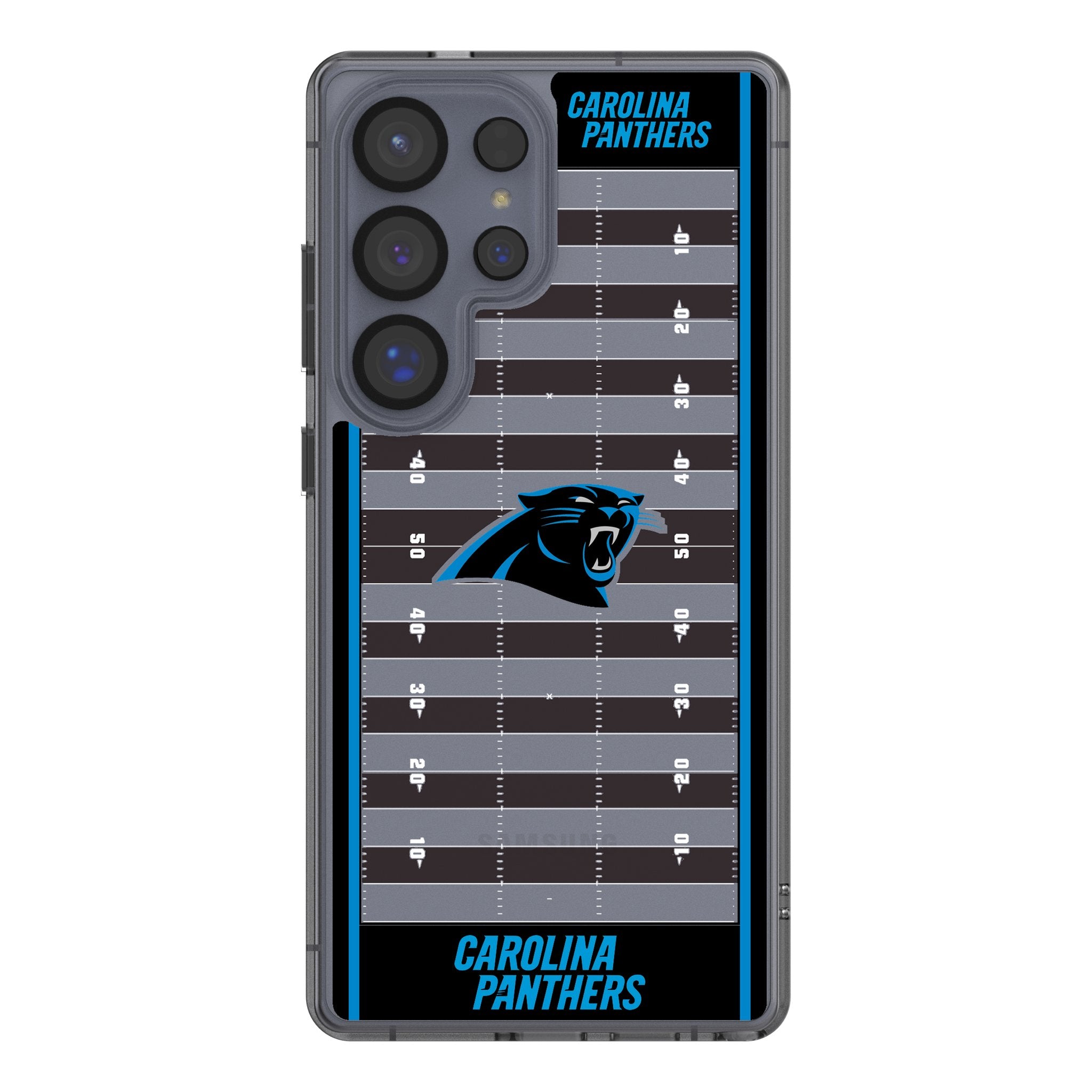 Carolina Panthers Field Clear Phone Case for Samsung Galaxy 1