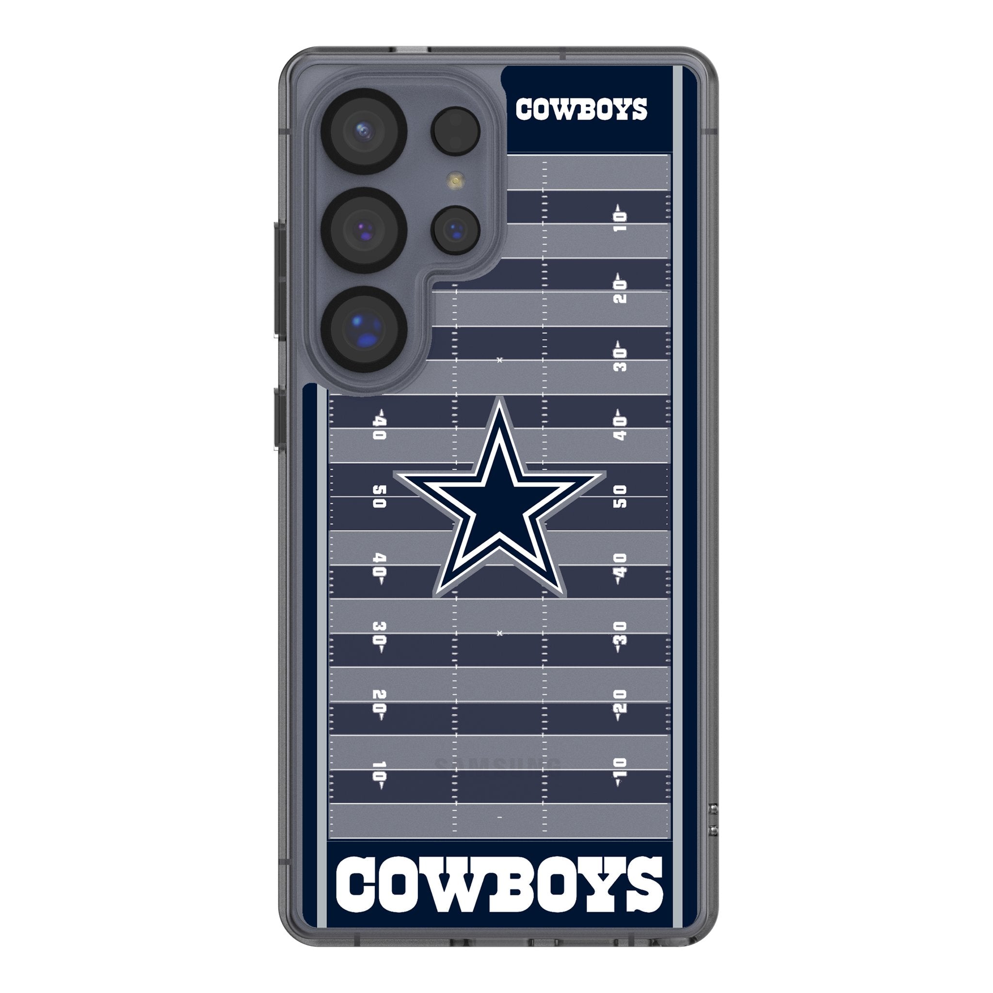 Dallas Cowboys Field Clear Phone Case for Samsung Galaxy