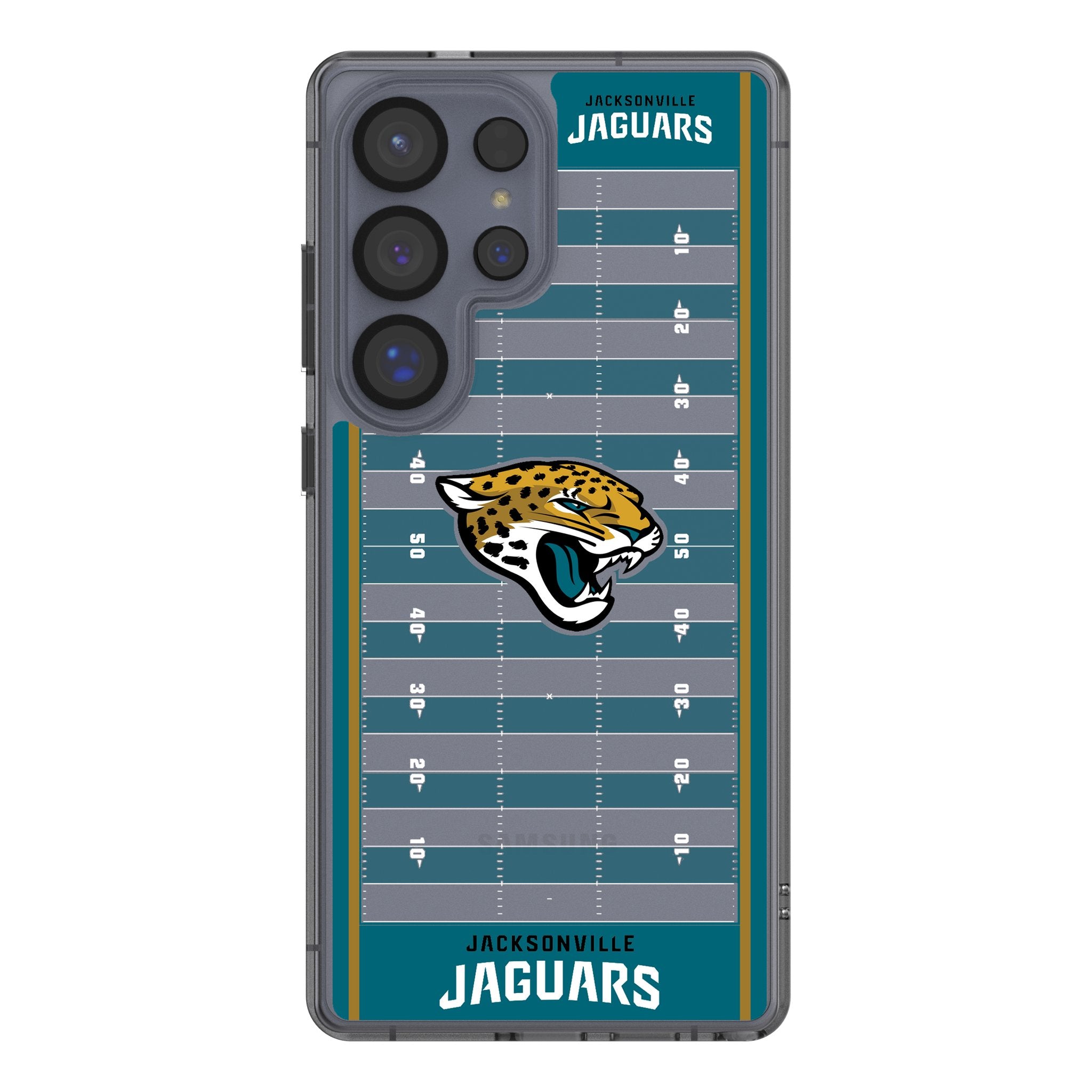 Jacksonville Jaguars Field Clear Phone Case for Samsung Galaxy 1