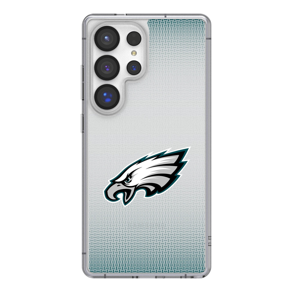 Philadelphia Eagles Linen Clear Phone Case for Samsung Galaxy 1