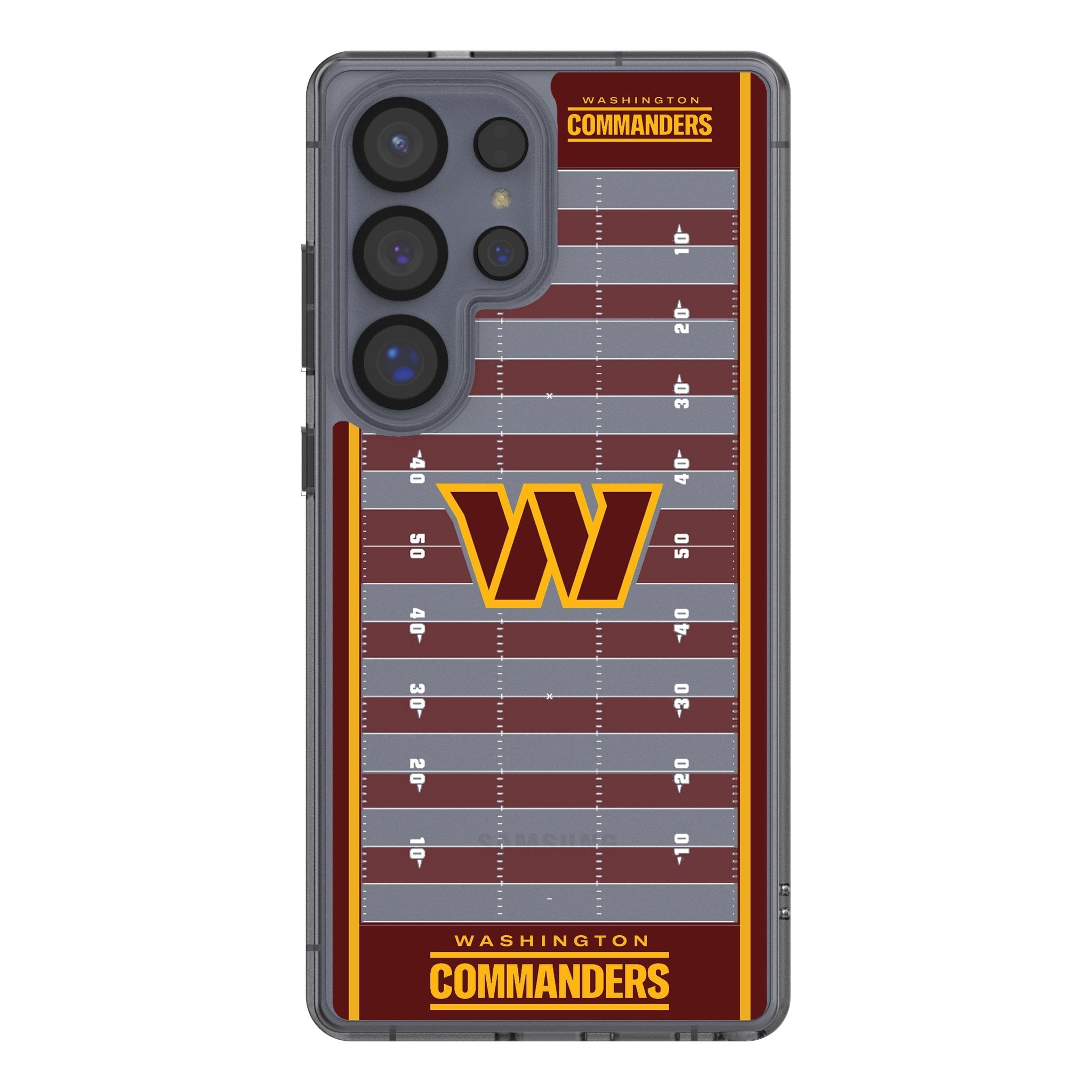 Washington Commanders Field Clear Phone Case for Samsung Galaxy 1