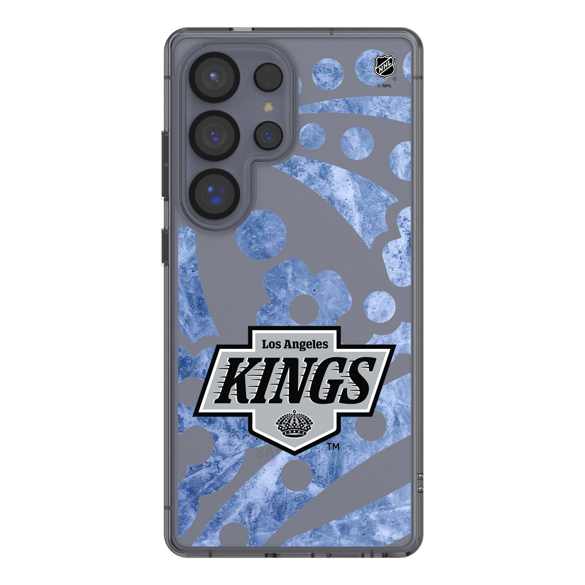 LA Kings Ice Tilt Clear Phone Case for Samsung Galaxy