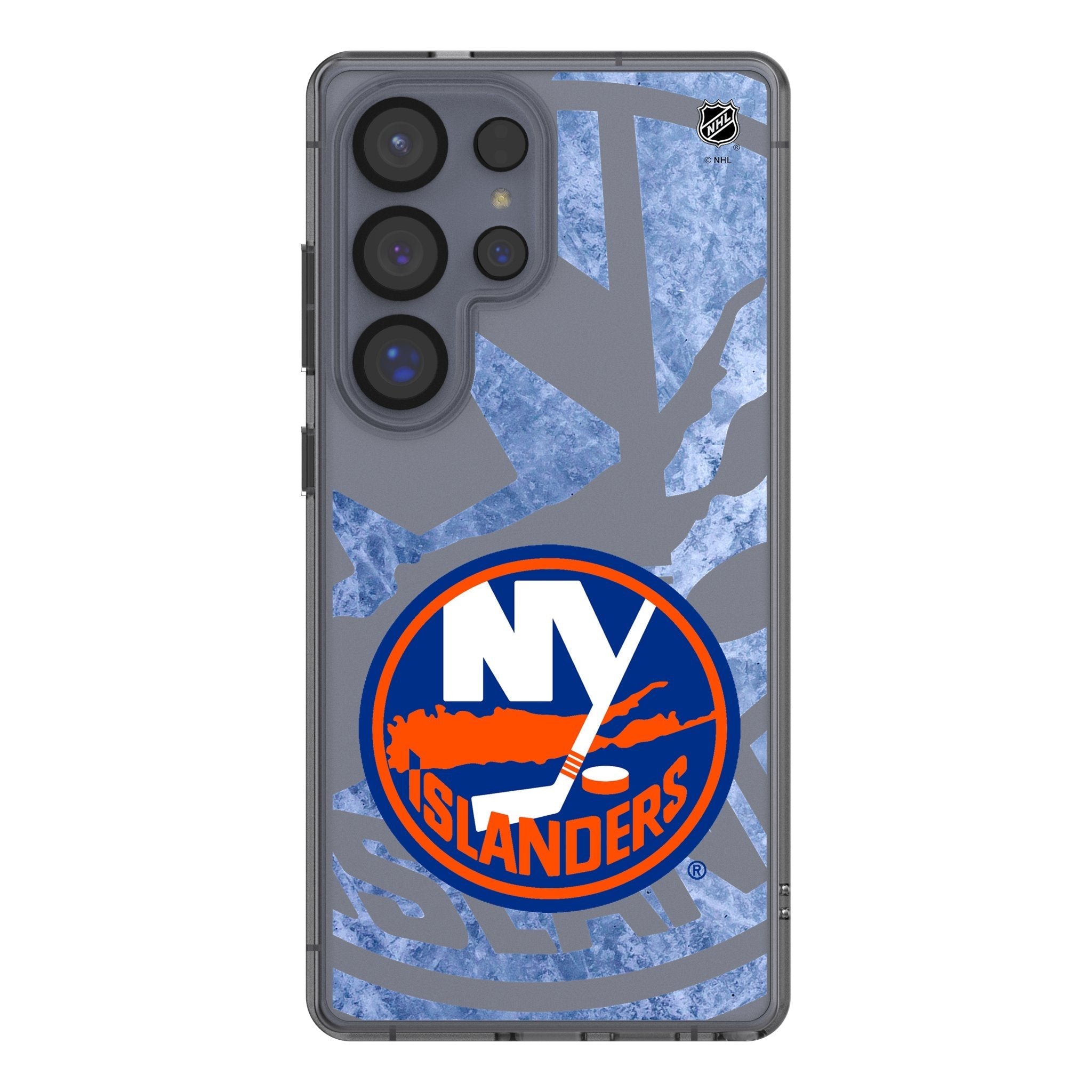 New York Islanders Ice Tilt Clear Phone Case for Samsung Galaxy