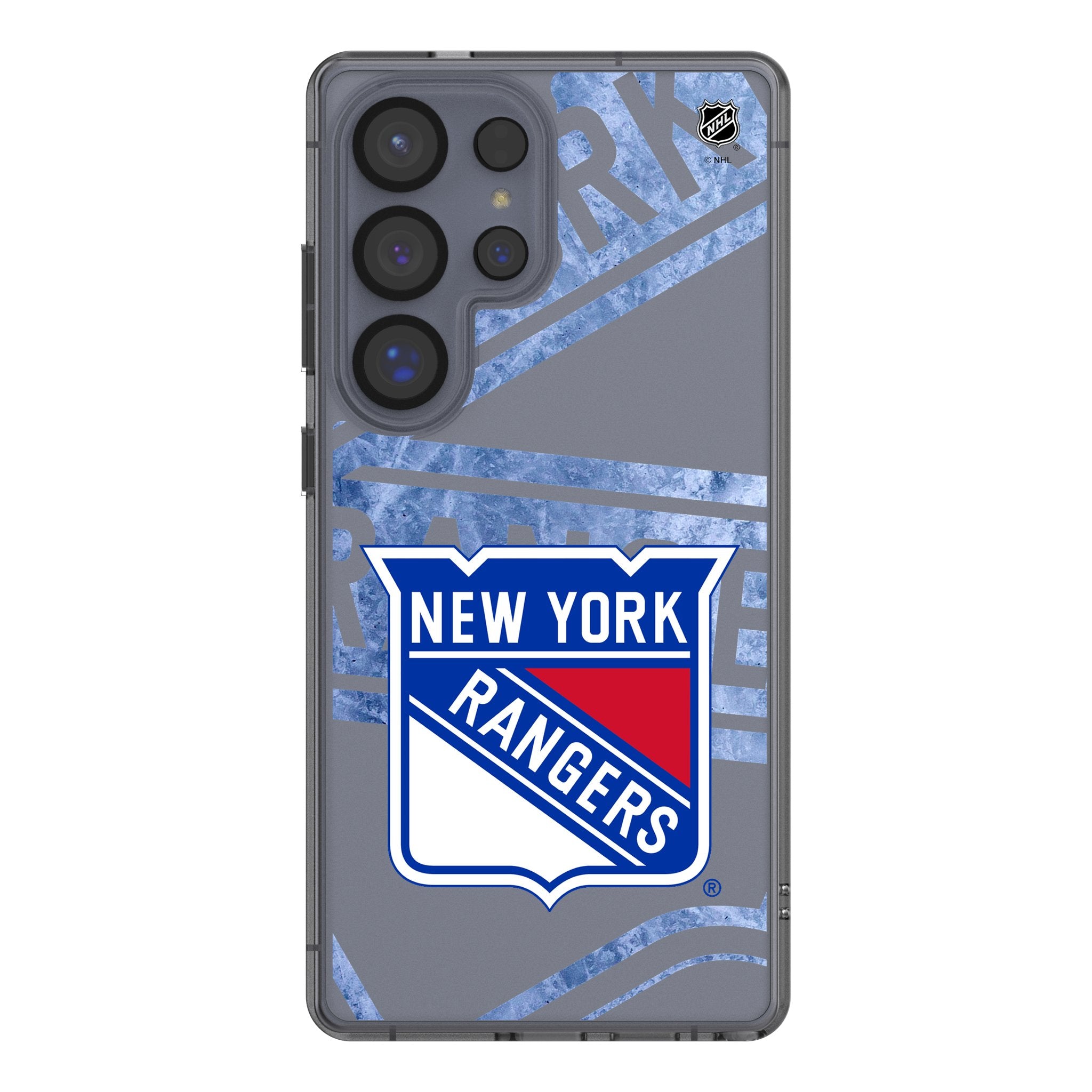 New York Rangers Ice Tilt Clear Phone Case for Samsung Galaxy