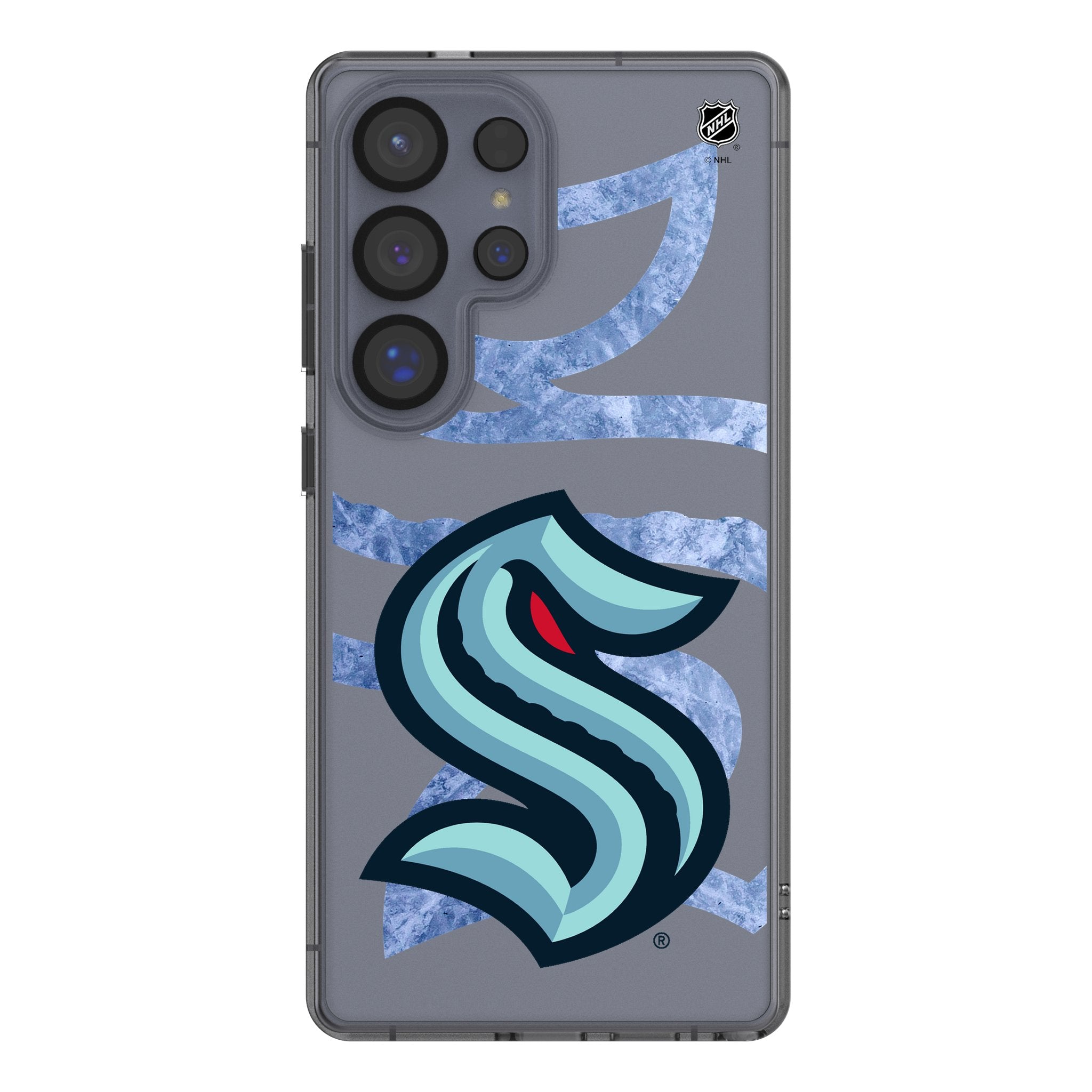 Seattle Kraken Ice Tilt Clear Phone Case for Samsung Galaxy