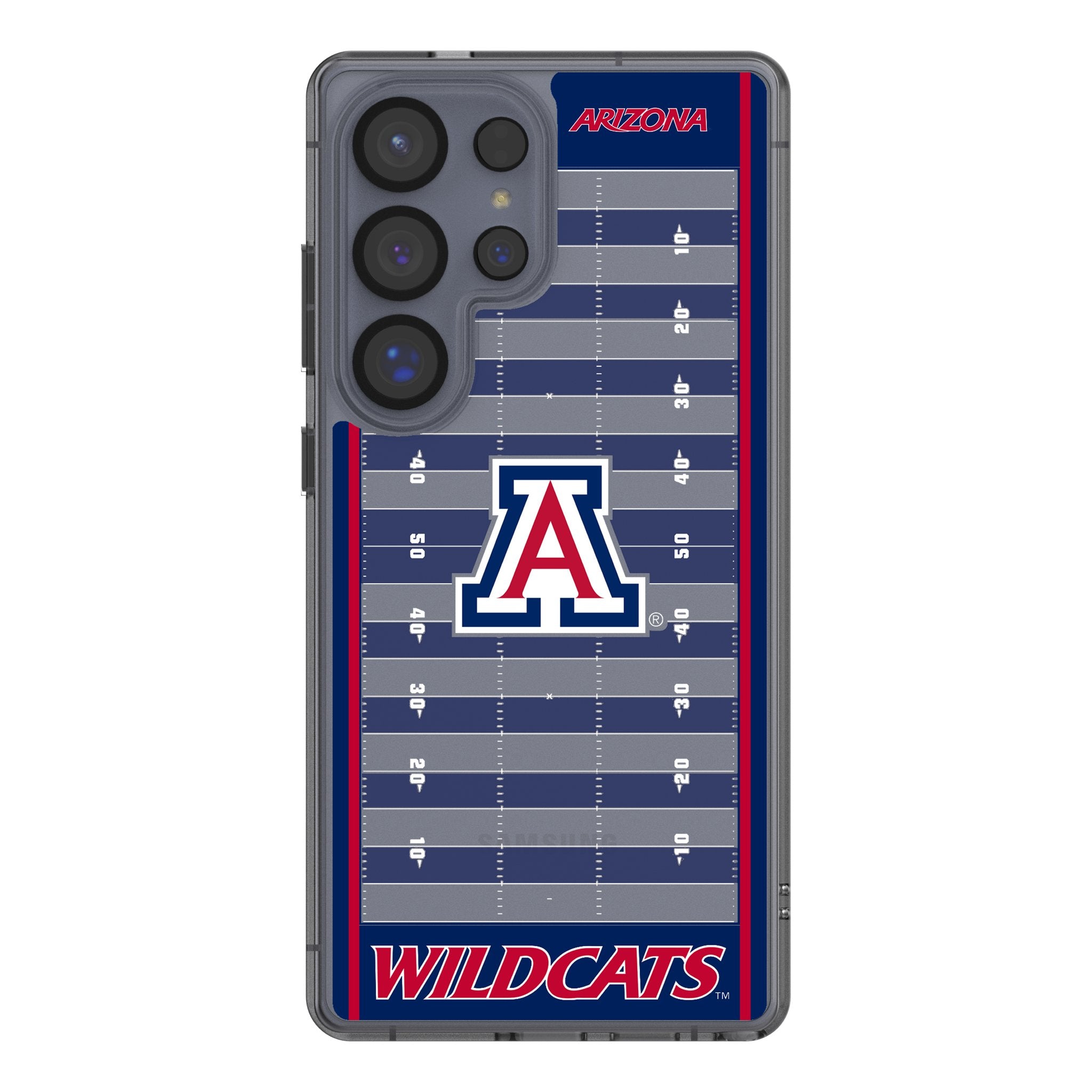 University of Arizona Wildcats Field Clear Phone Case for Samsung Galaxy