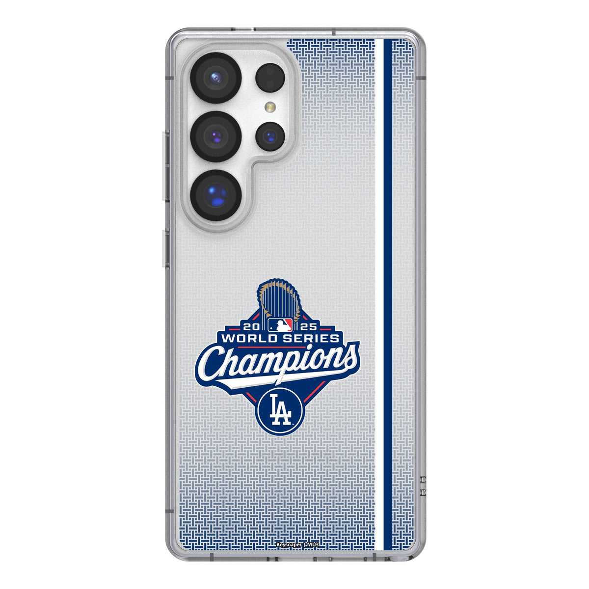 LA Dodgers 2025 MLB World Series Clear Phone Case for Samsung Galaxy 1