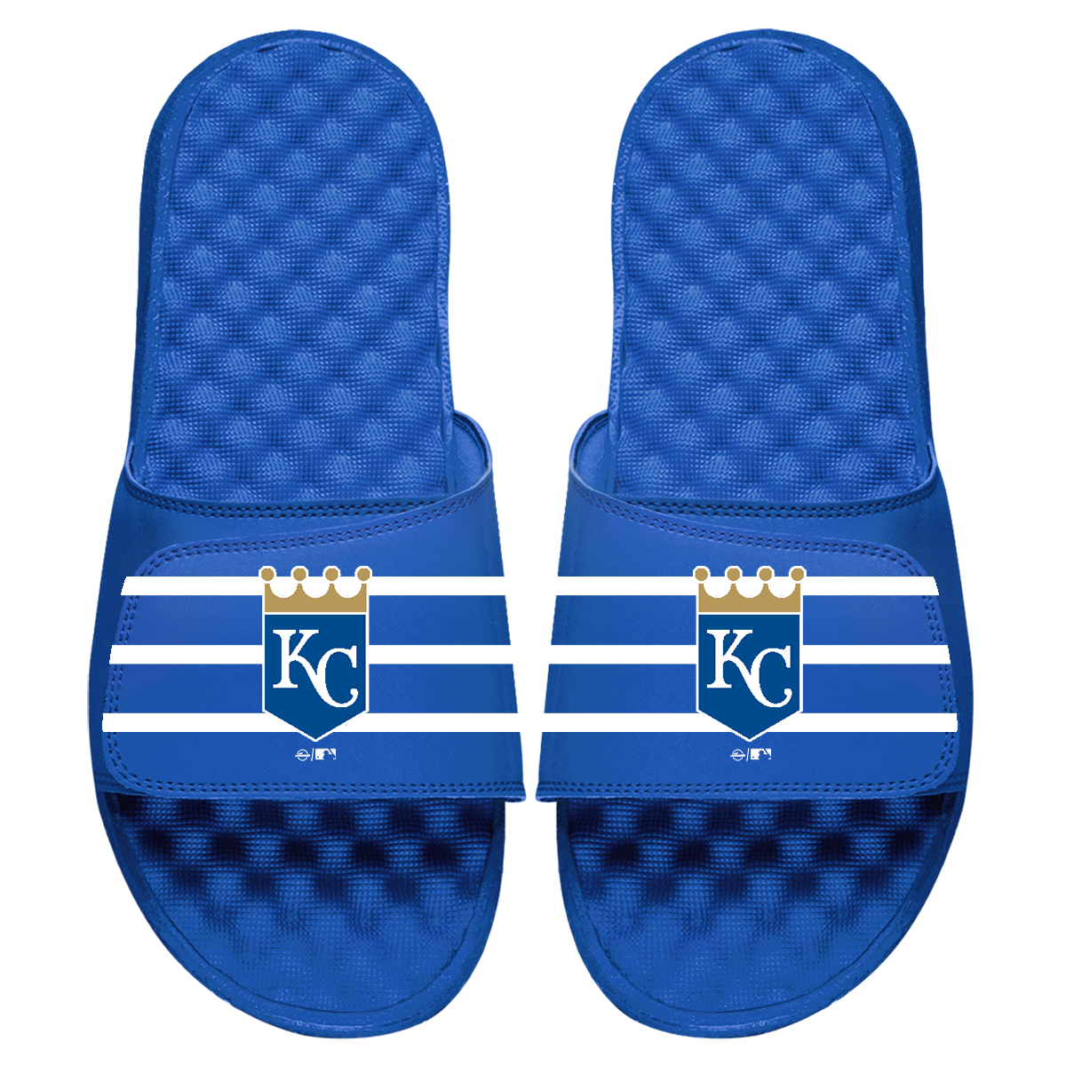 Kansas City Royals Stripes Slides 2