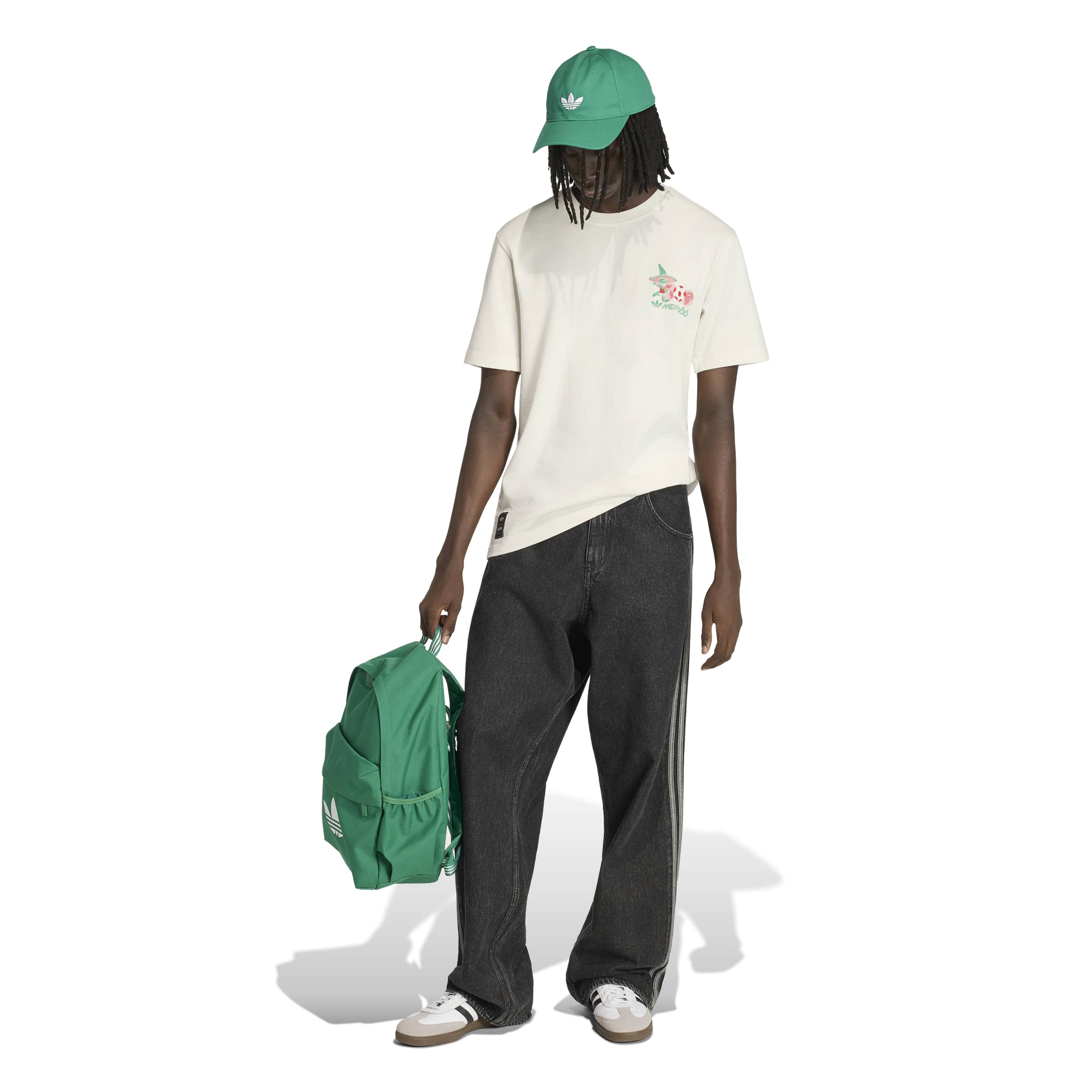 Adidas Mens Mascot Tee - Cloud White 6