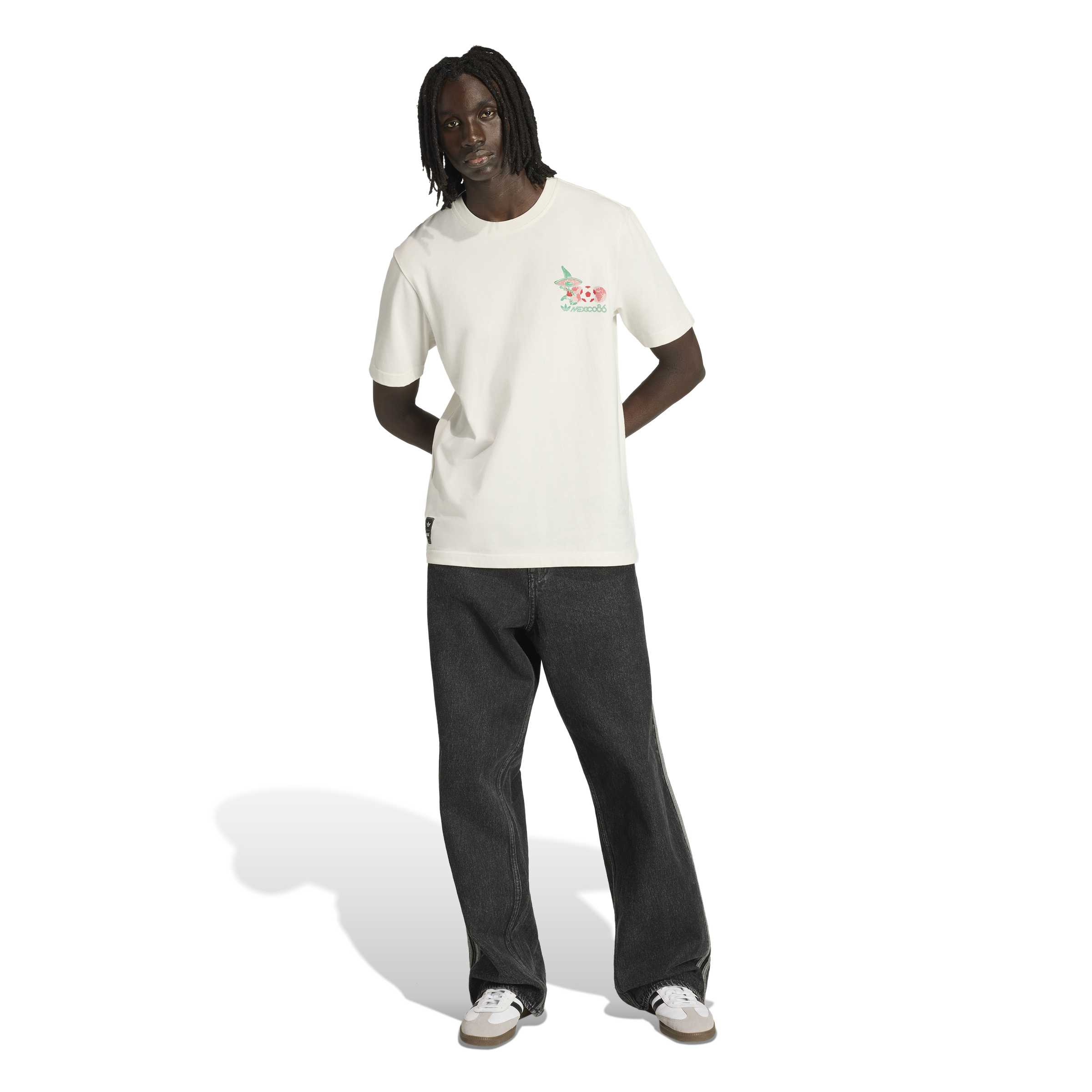 Adidas Mens Mascot Tee - Cloud White 5