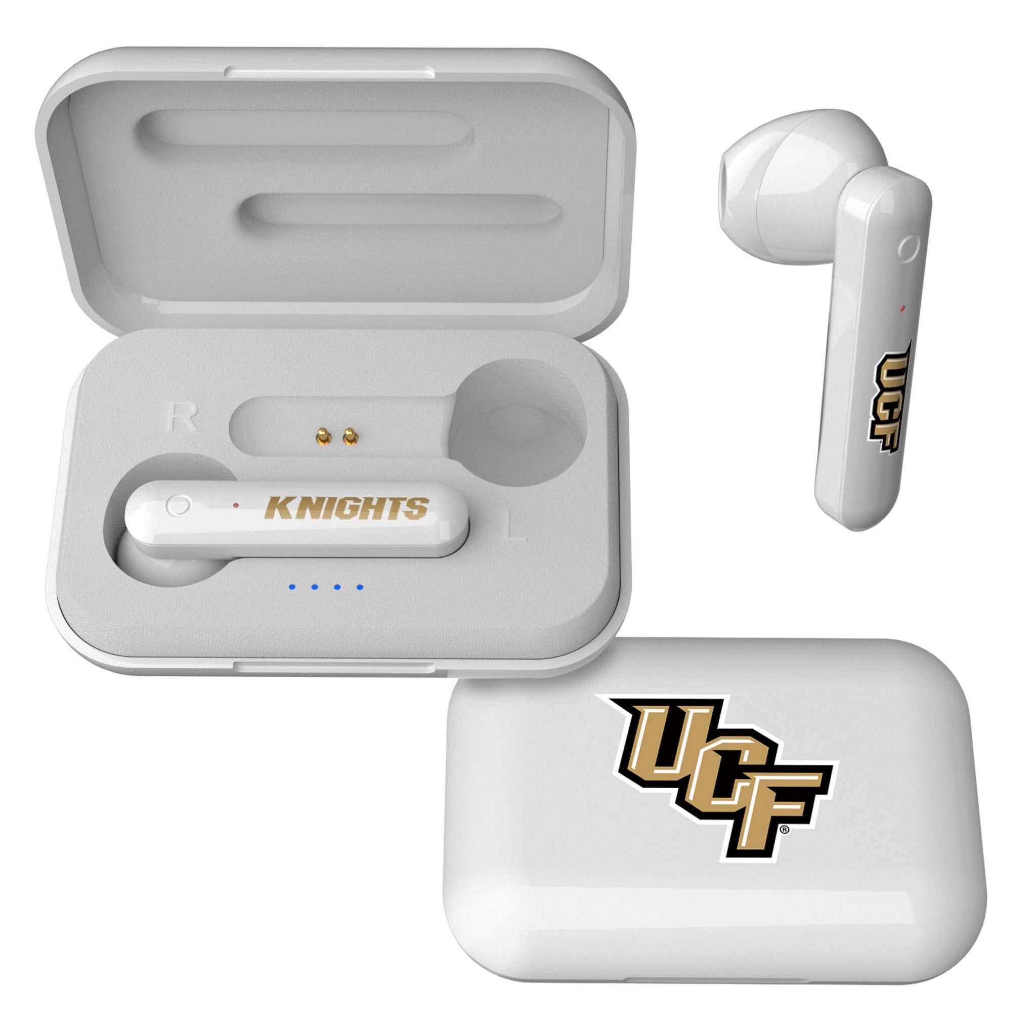 University of Central Florida Golden Knights Insignia Wireless TWS Earbuds 1