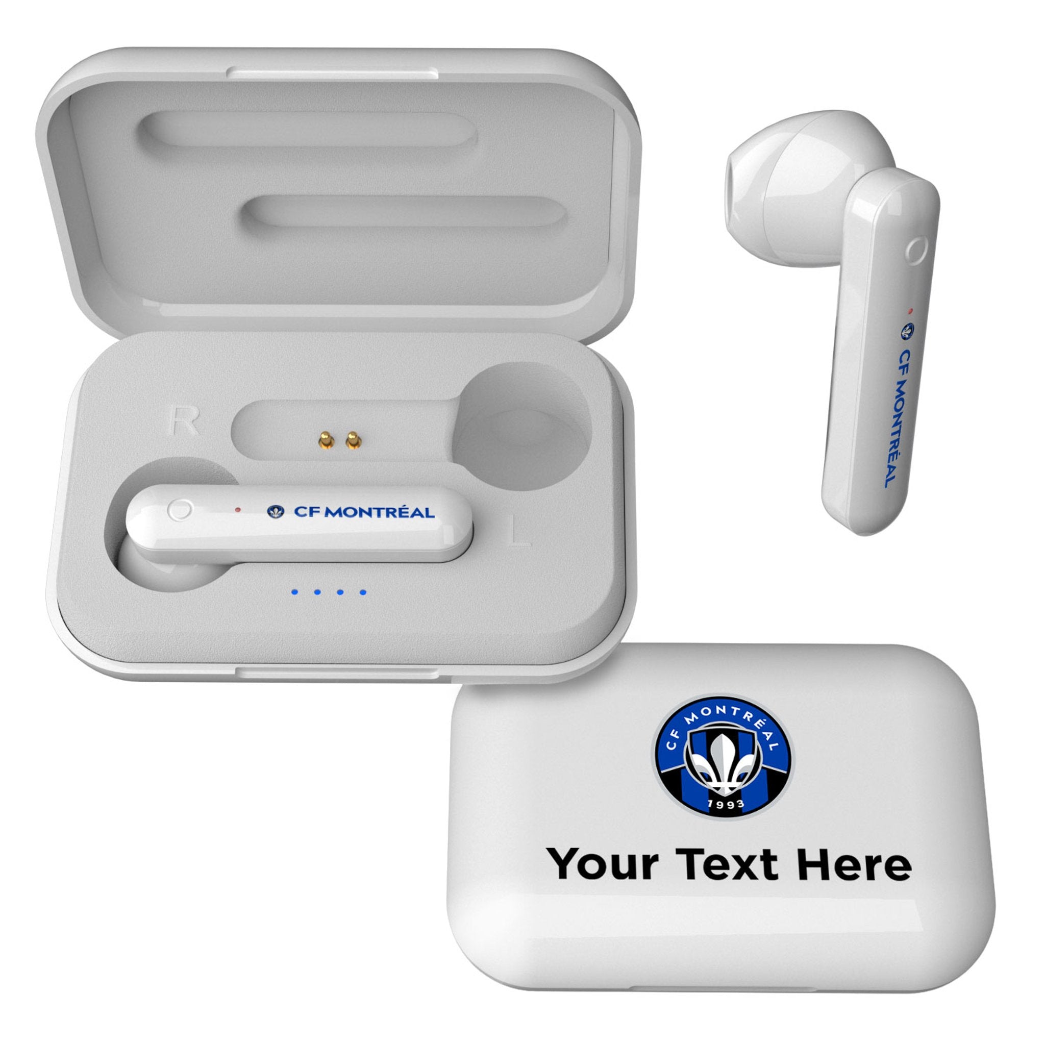 CF Montreal Personalized Insignia Wireless TWS Earbuds 1