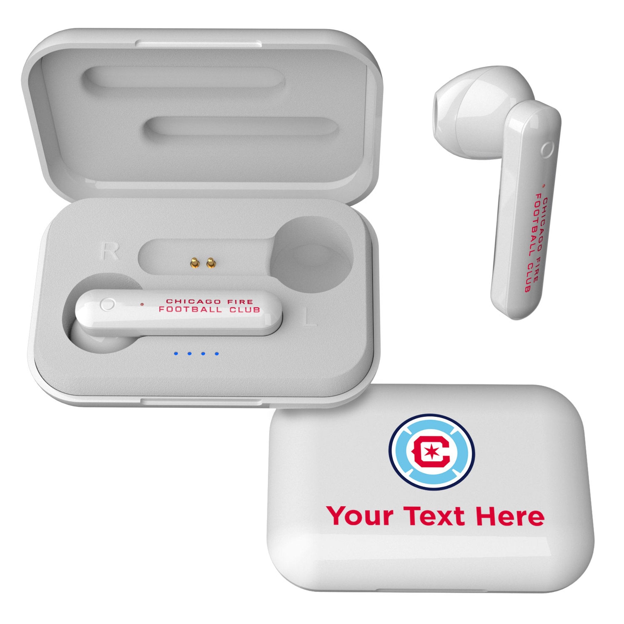 Chicago Fire Personalized Insignia Wireless TWS Earbuds