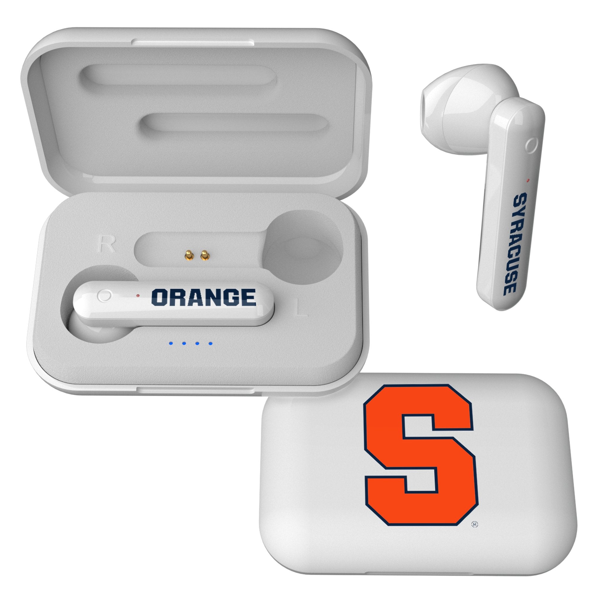 Syracuse University Orange Insignia Wireless TWS Earbuds 1