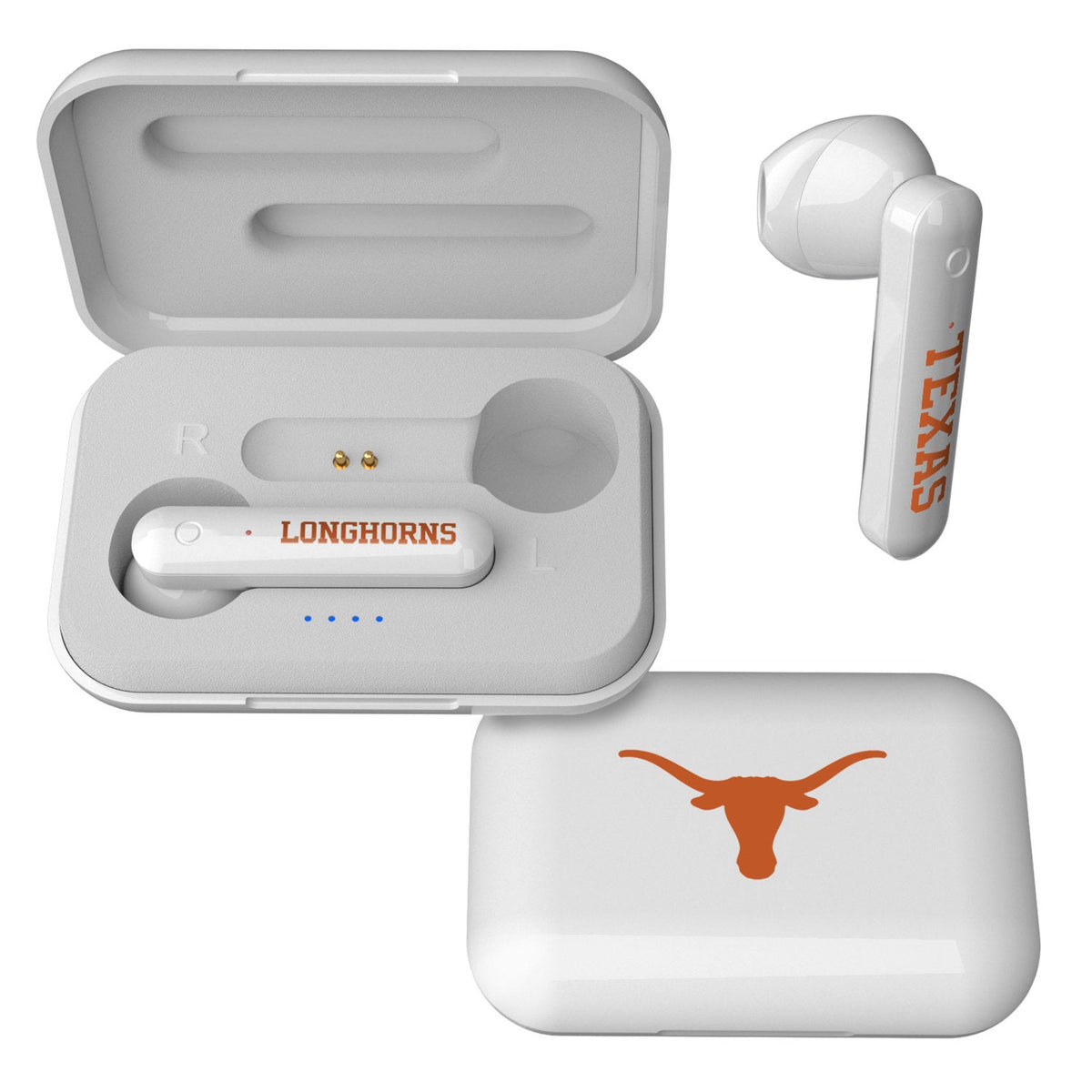 University of Texas Longhorns Insignia Wireless TWS Earbuds 1